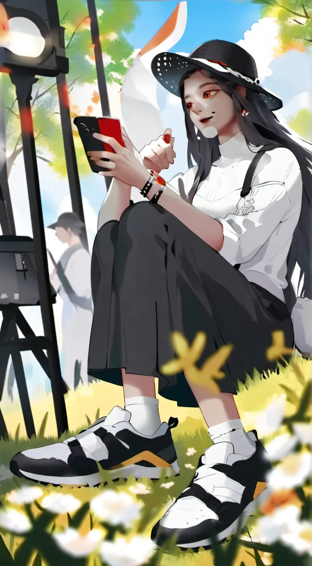 ai character: aizawa  background