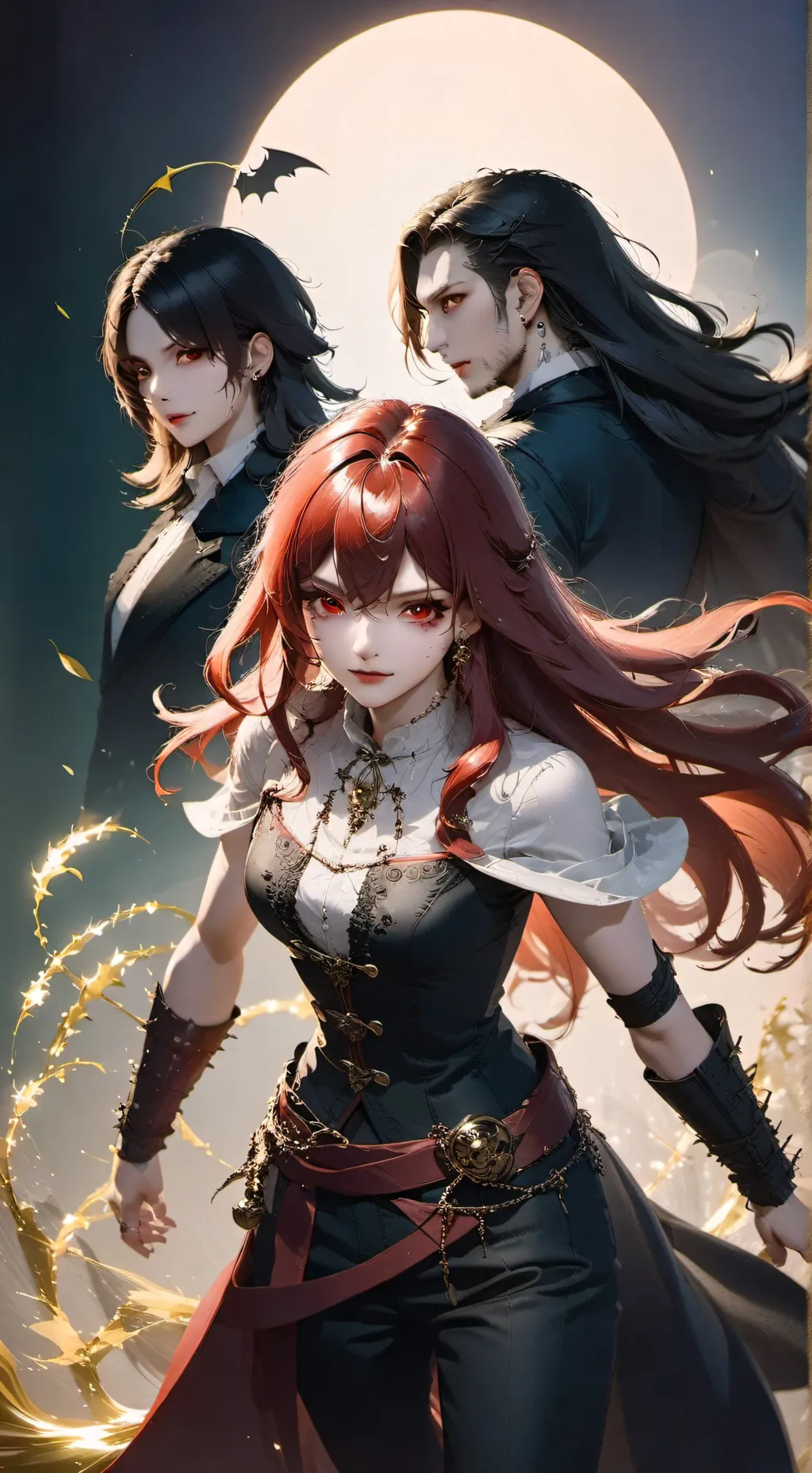 ai character: your vampire story background