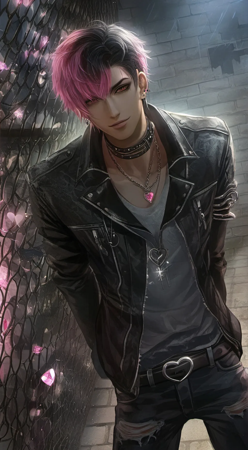 ai character: Morganite background
