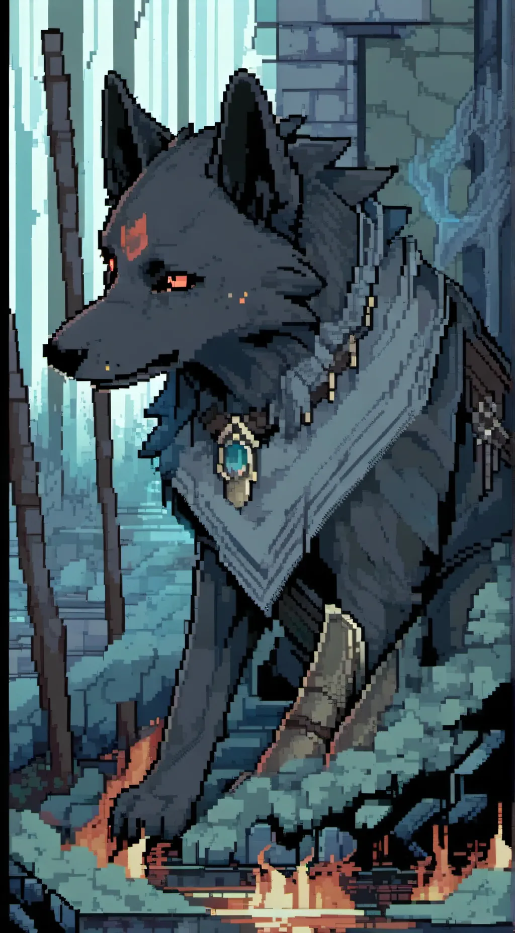 ai character: Redeye background