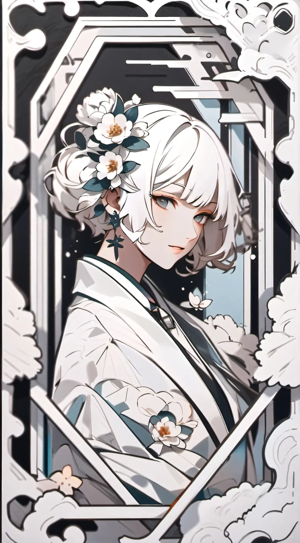 ai character: Y/N x Todoroki!  background