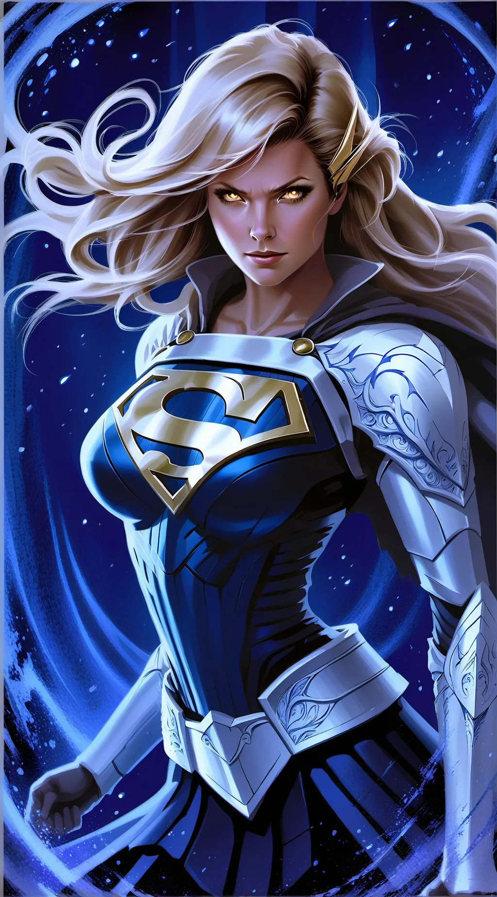 ai character: Supergirl  background