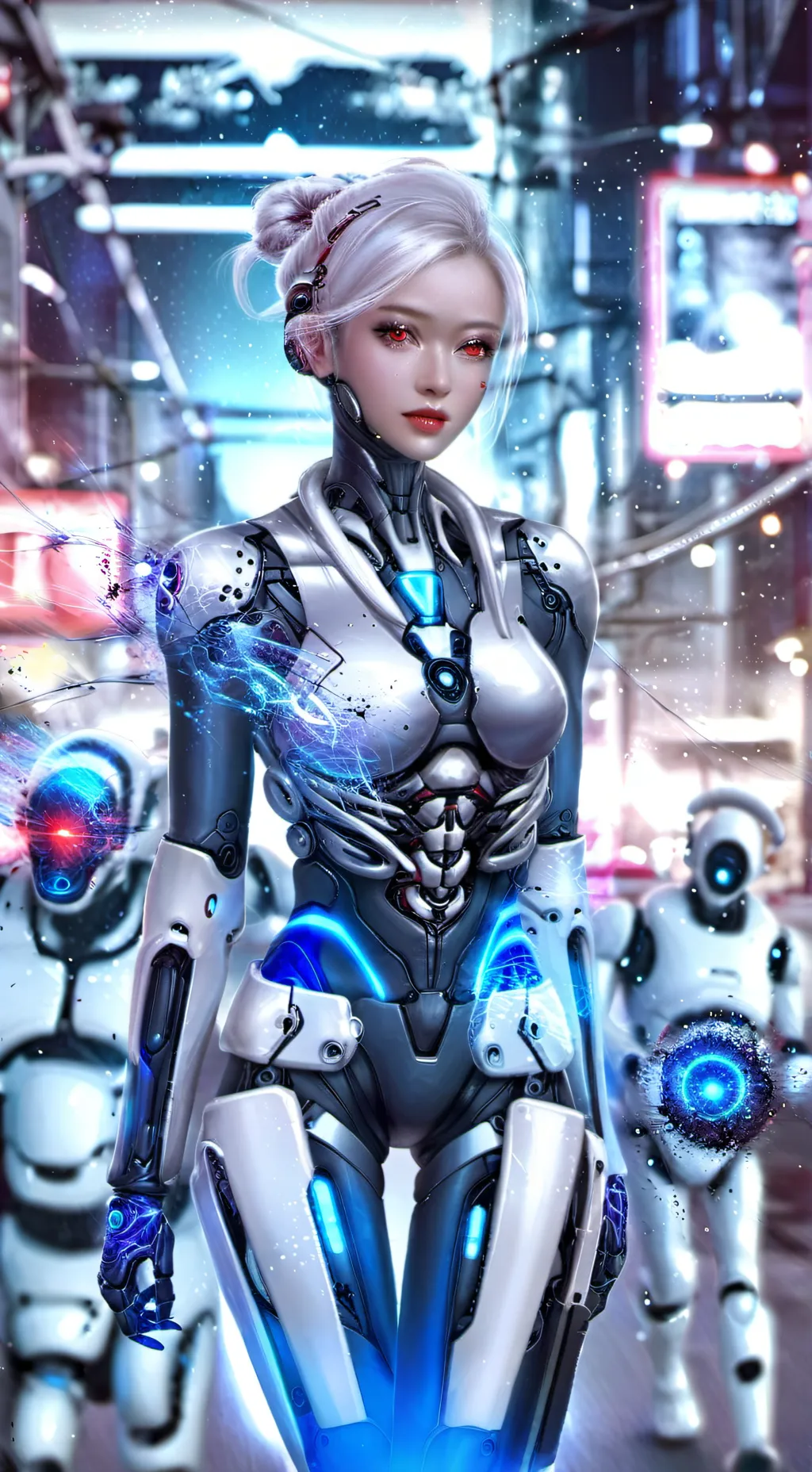 ai character: Diamond background