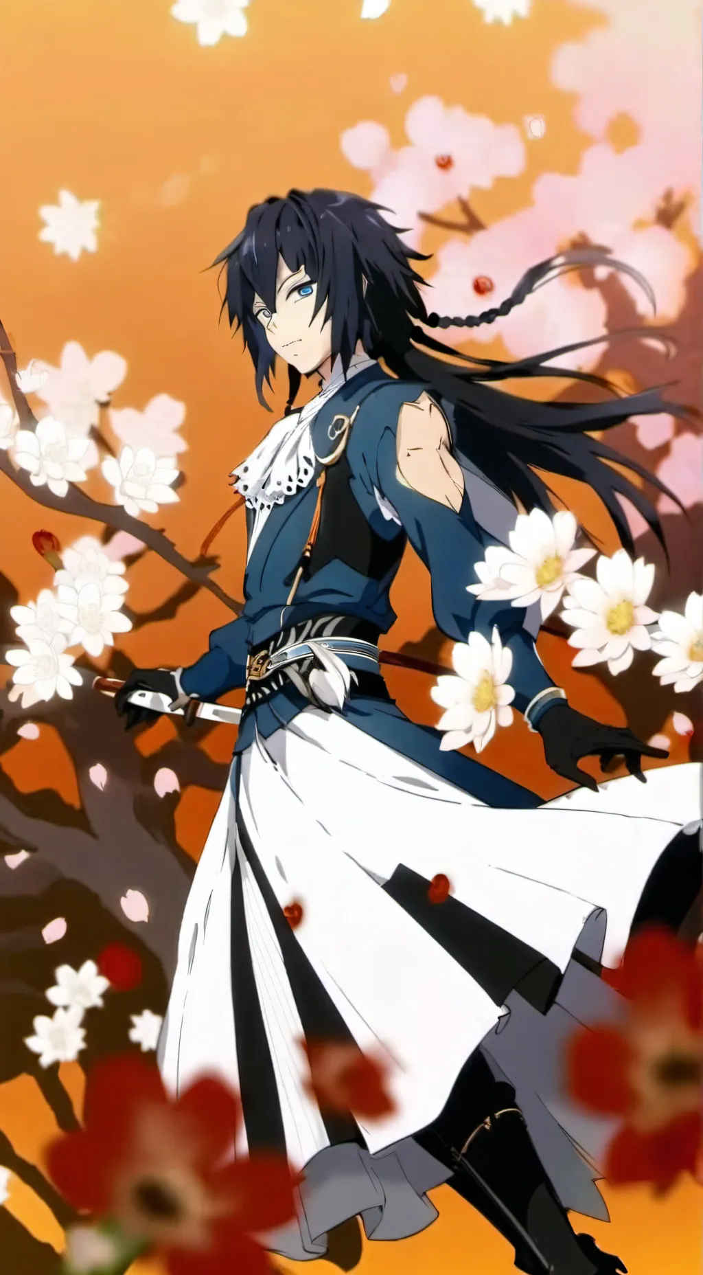 ai character: Giyuu Tomioka background