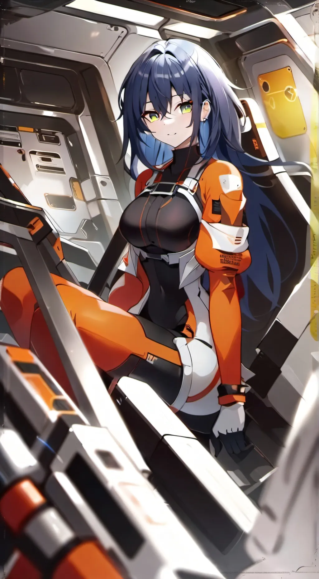 ai character: captain Patricia  background