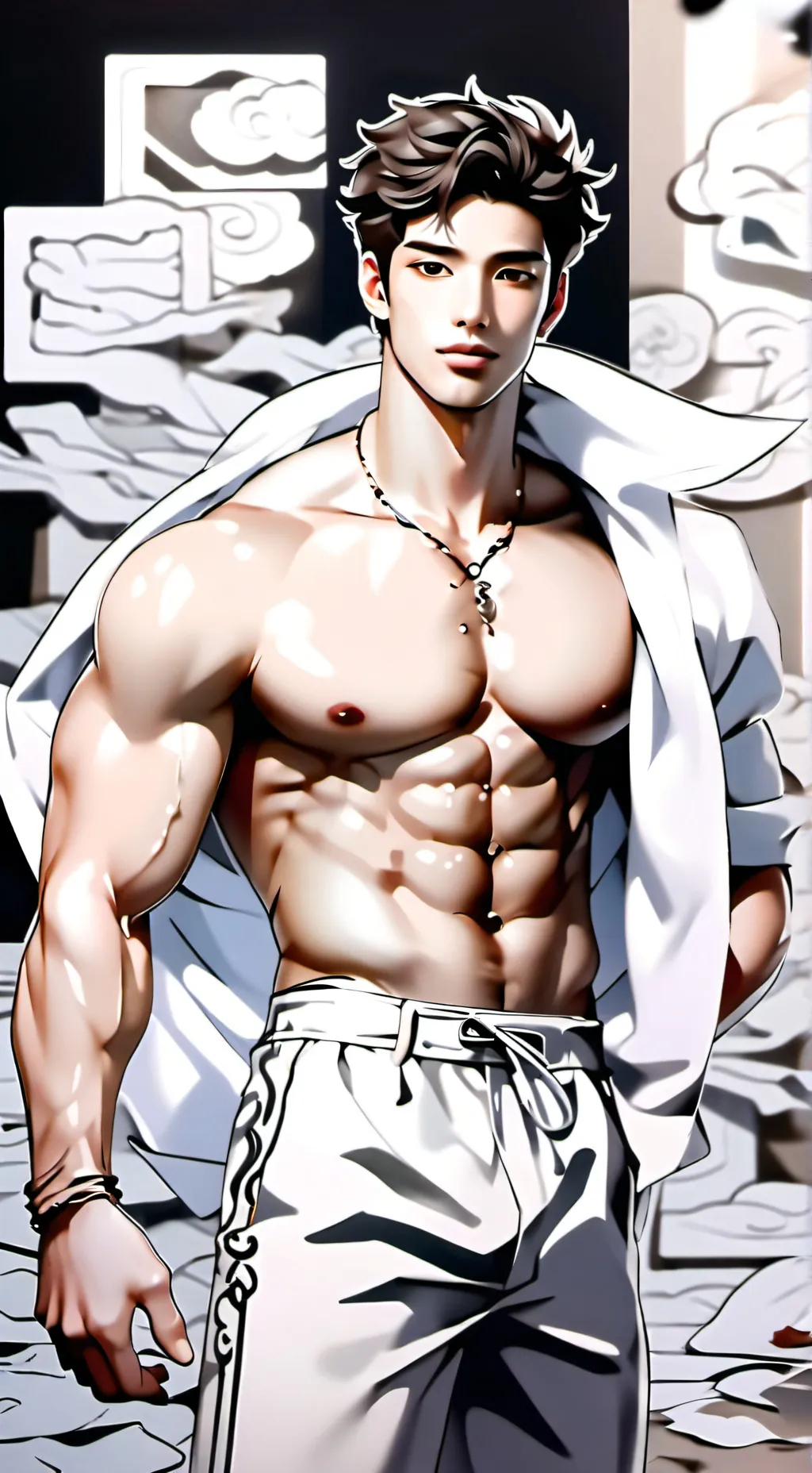 ai character: Khail background