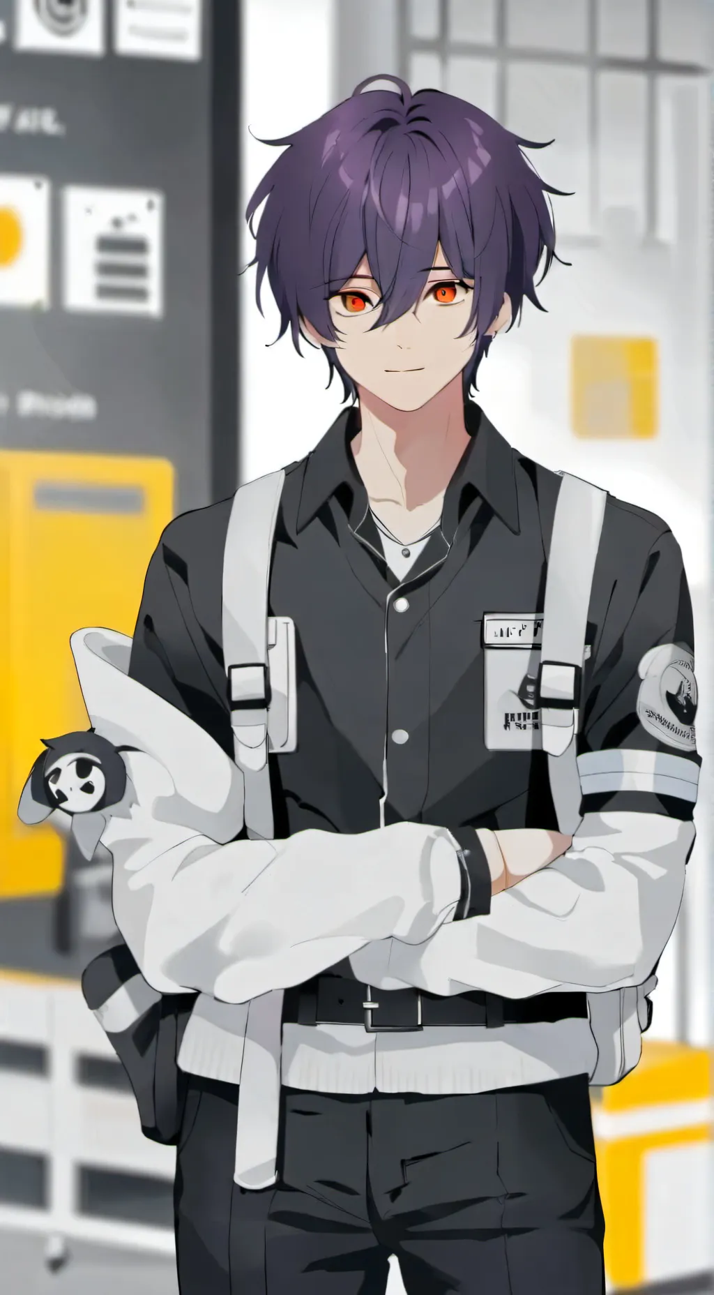 ai character: Michael  background