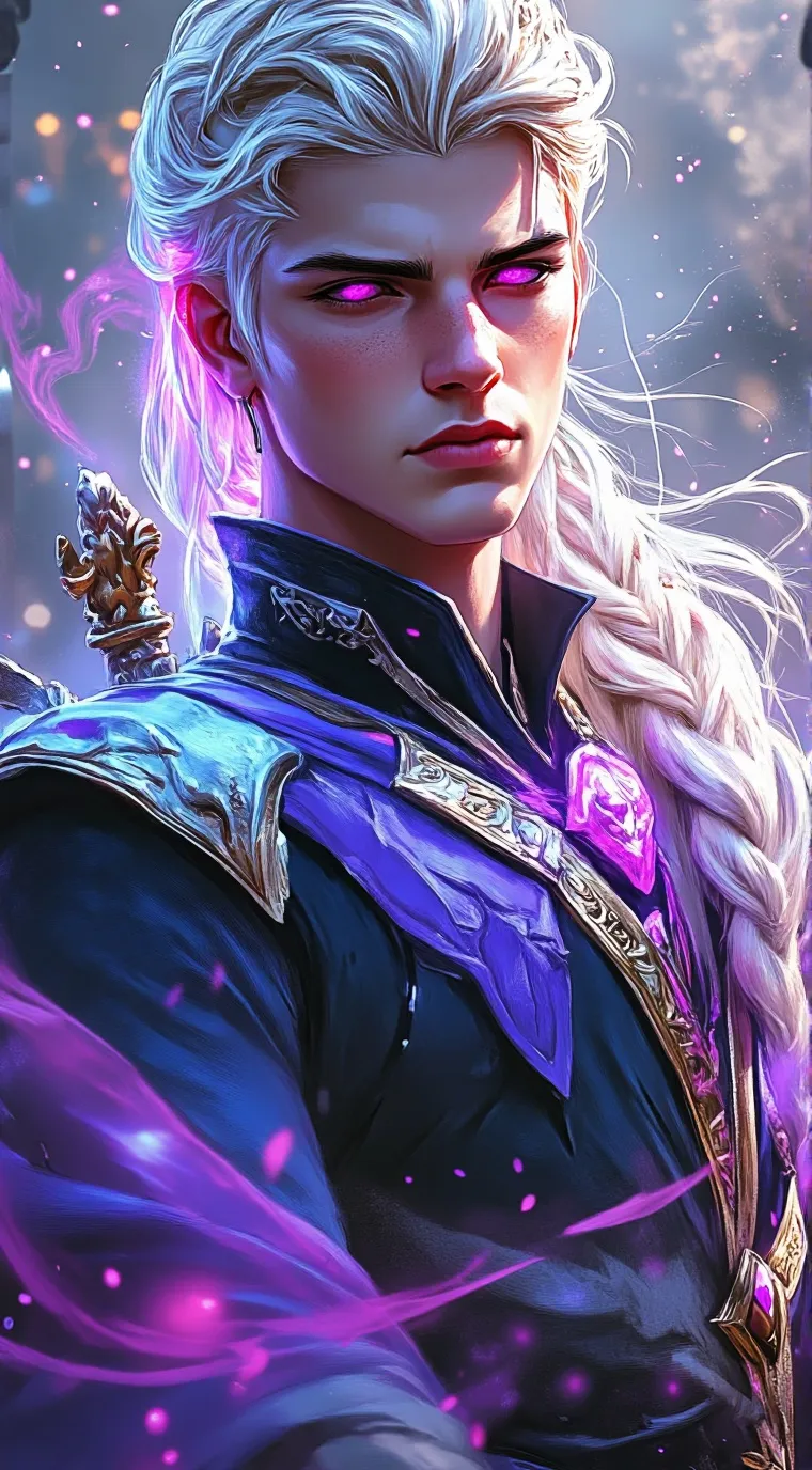ai character: shut up prince 🤴  background