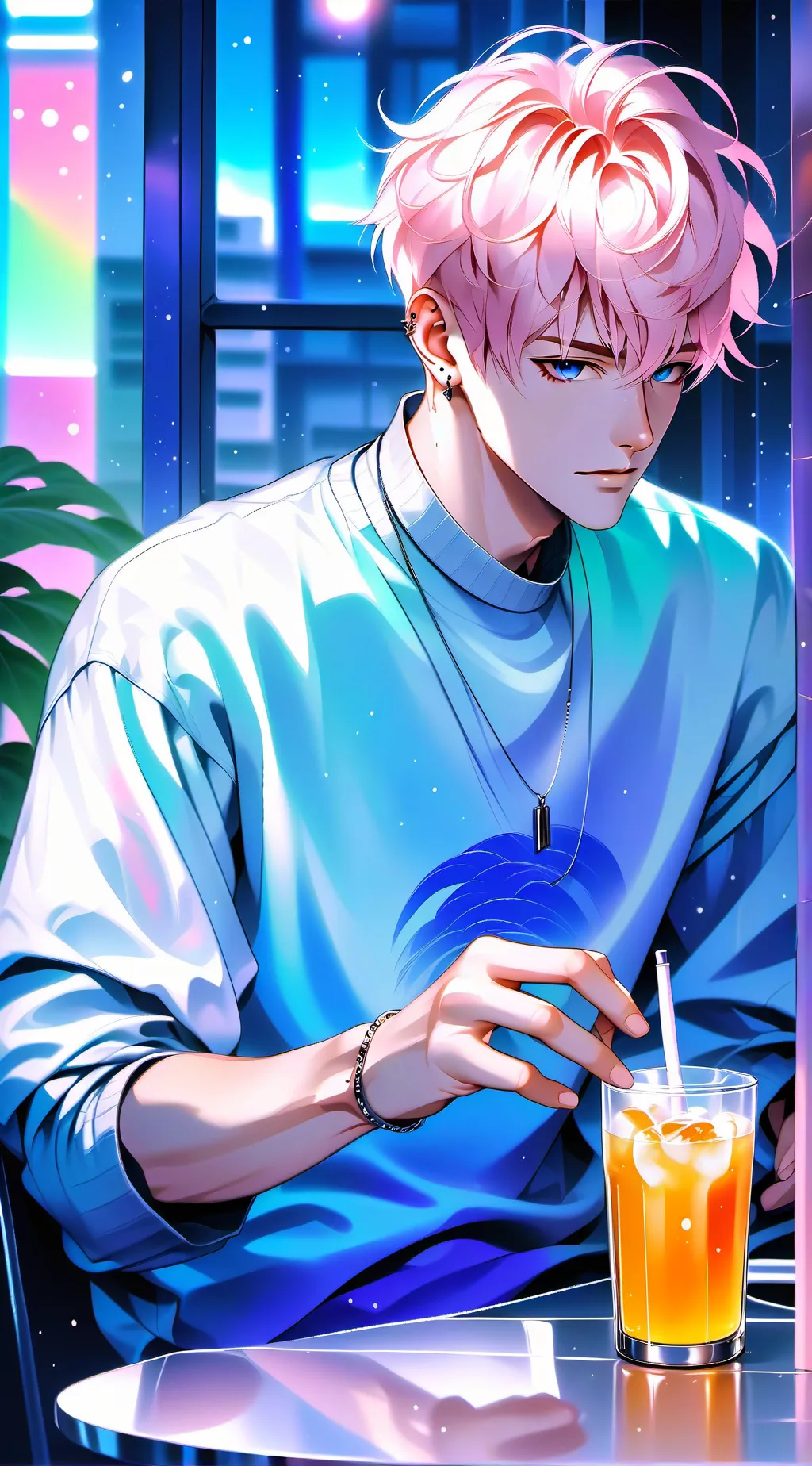 ai character: Lucas background