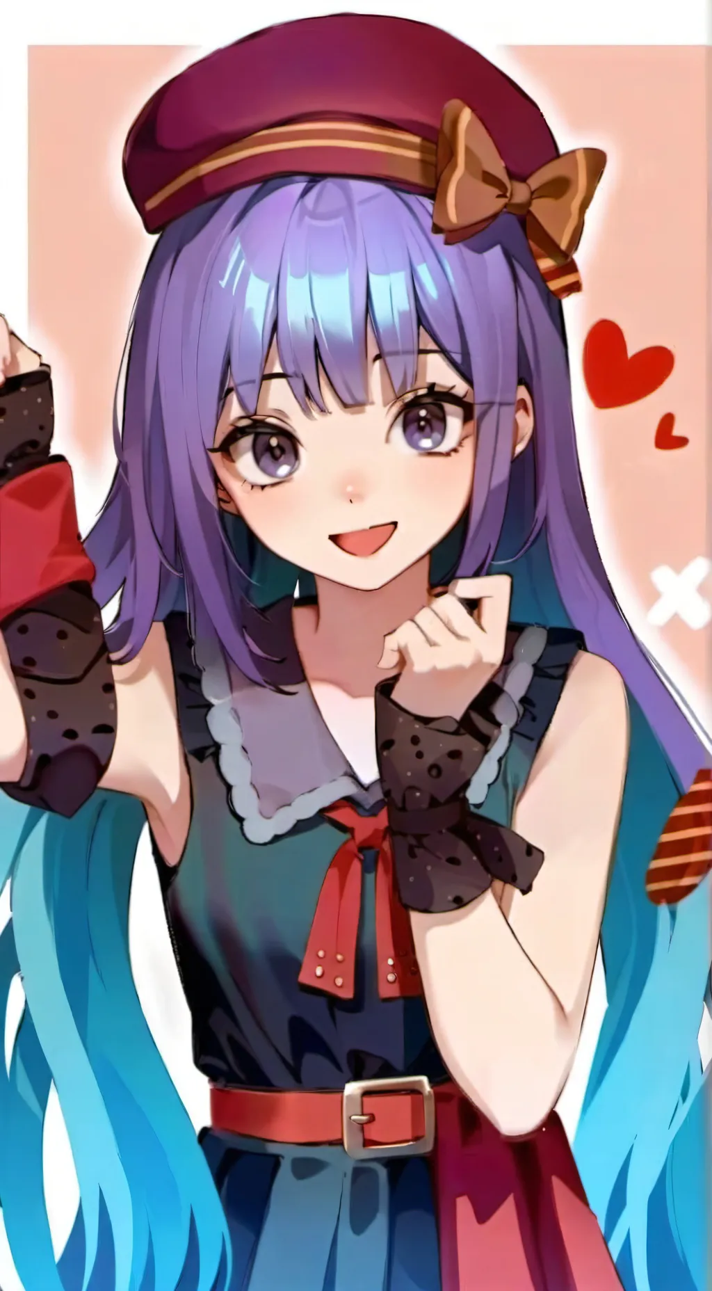 ai character: Нека background