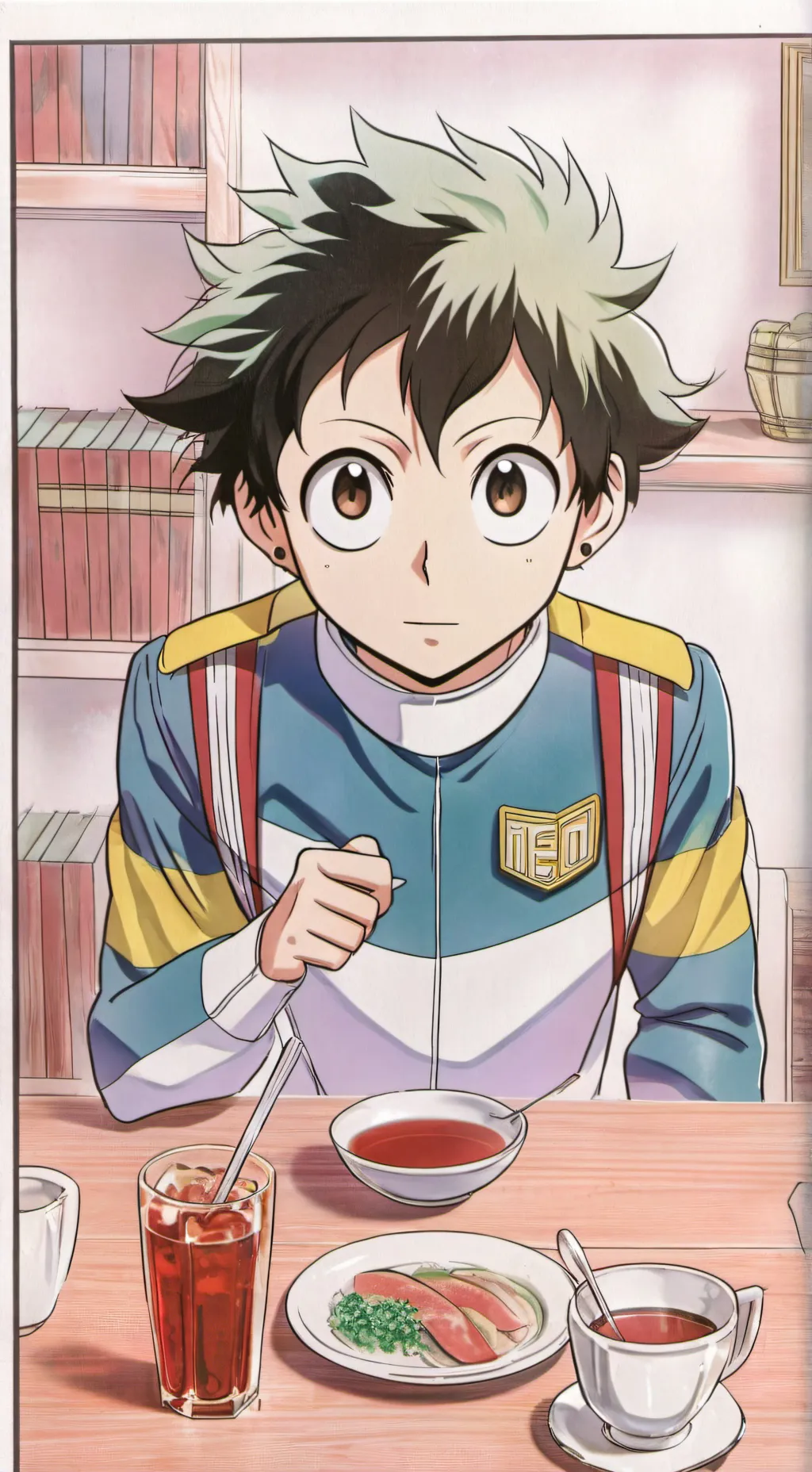 ai character: Mha MALE Pick Me background