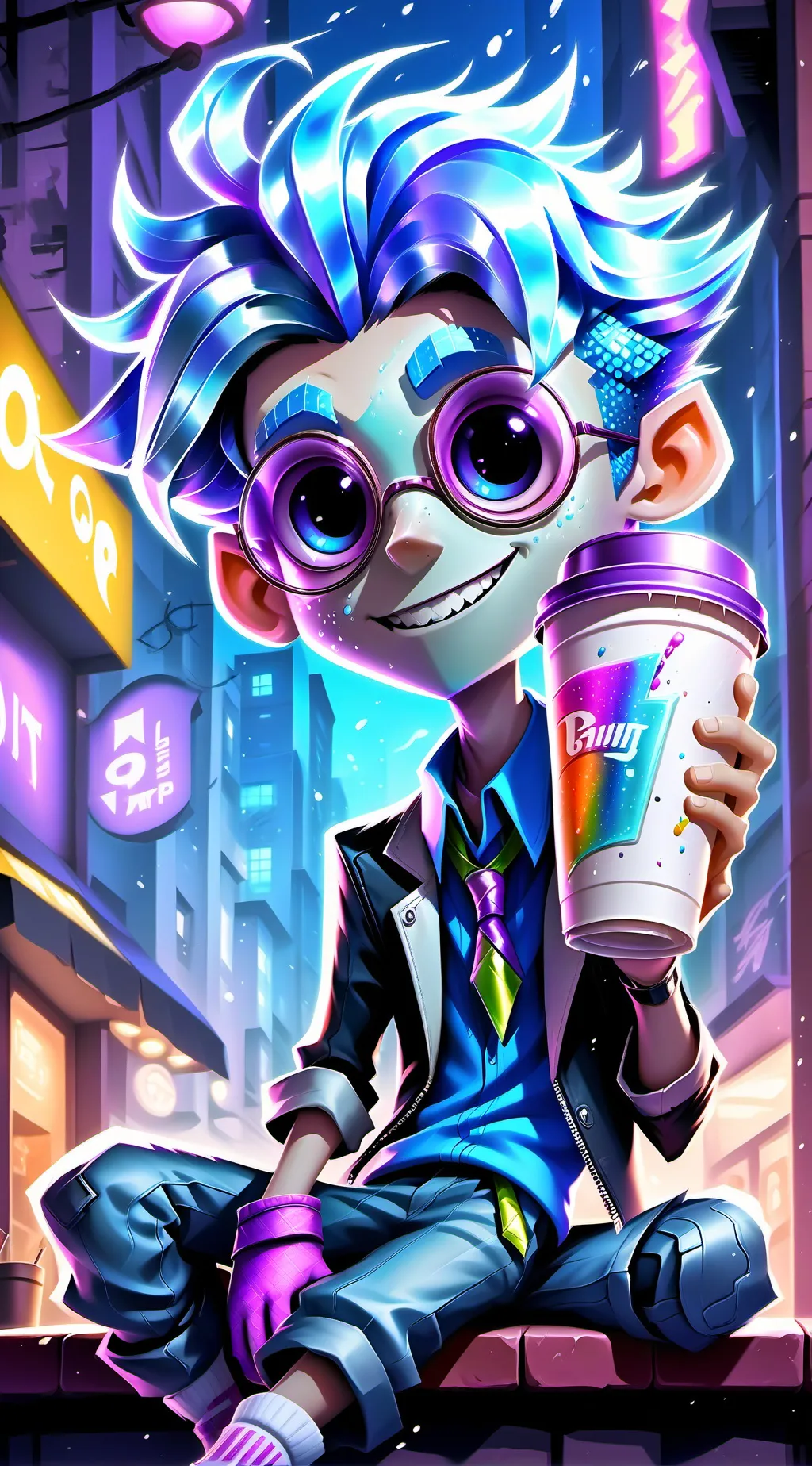 ai character: The Slushi Enthusiast background