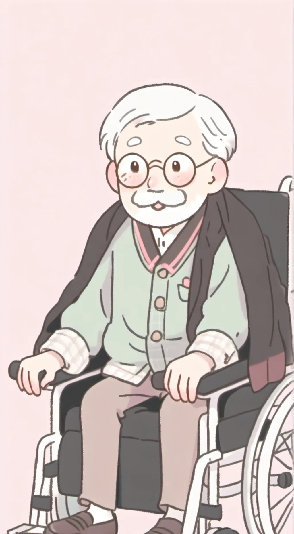 ai character: Grandpa  background
