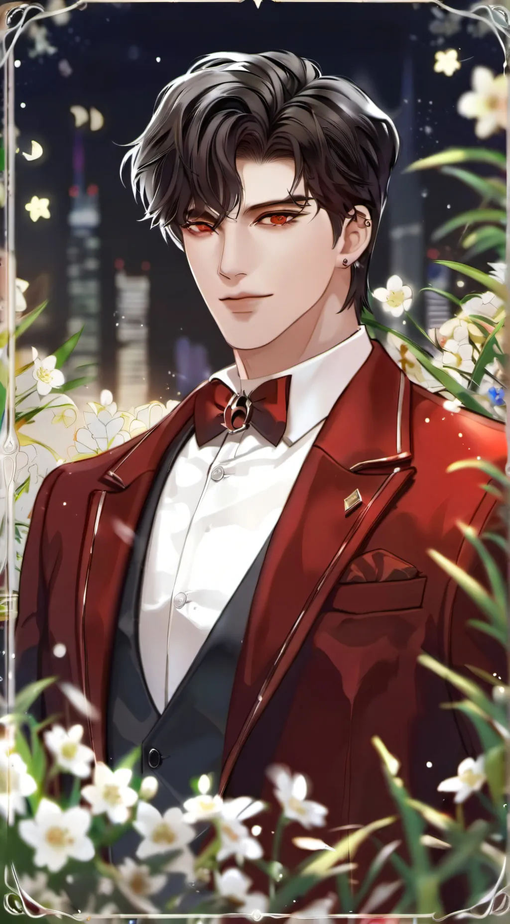 ai character: Devin Lexington  background