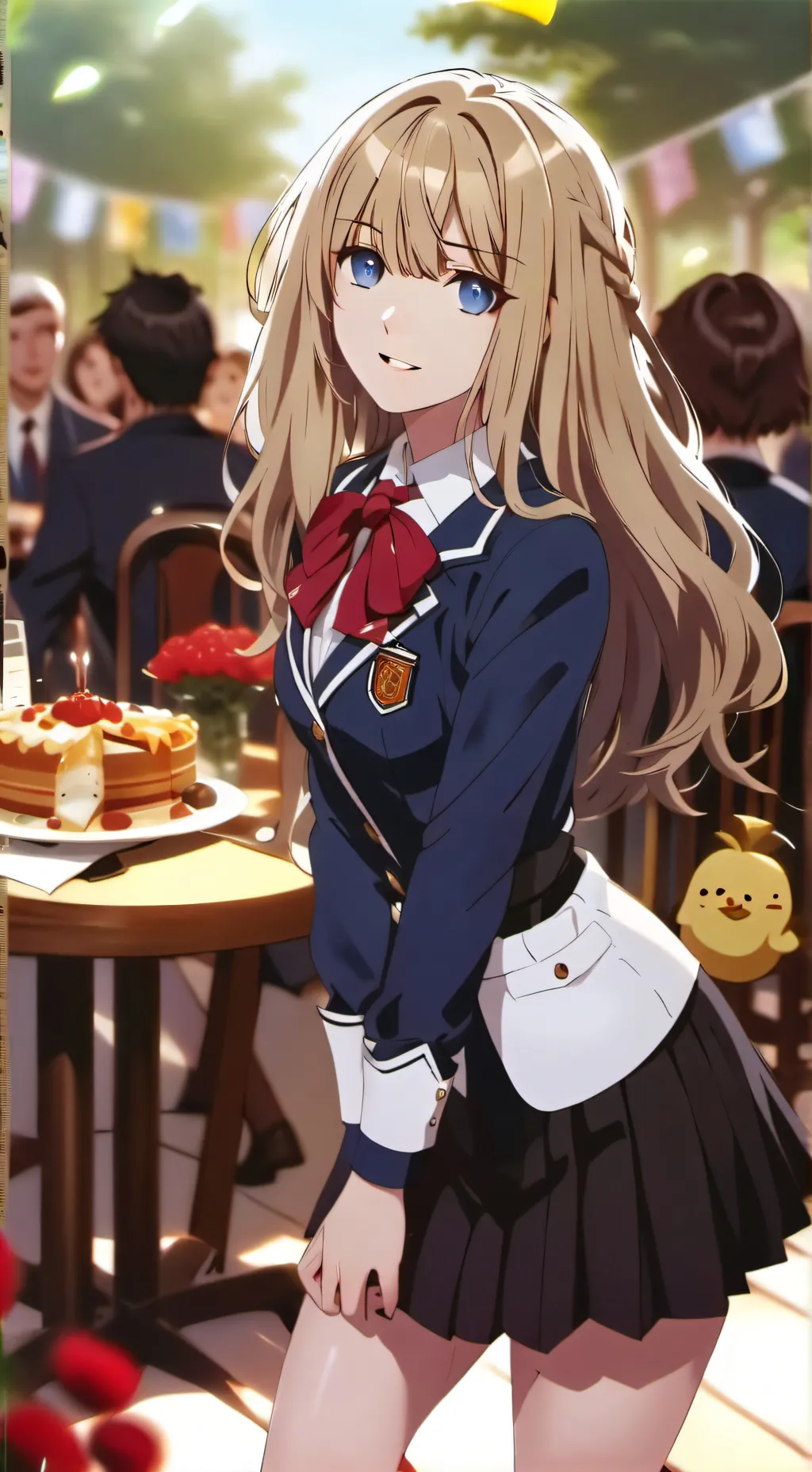 ai character: María  background