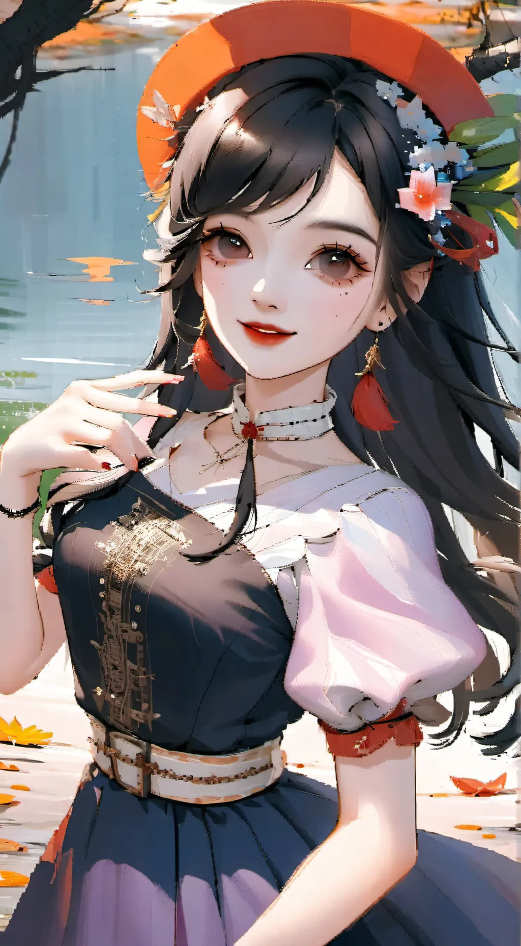 ai character: Michelle background