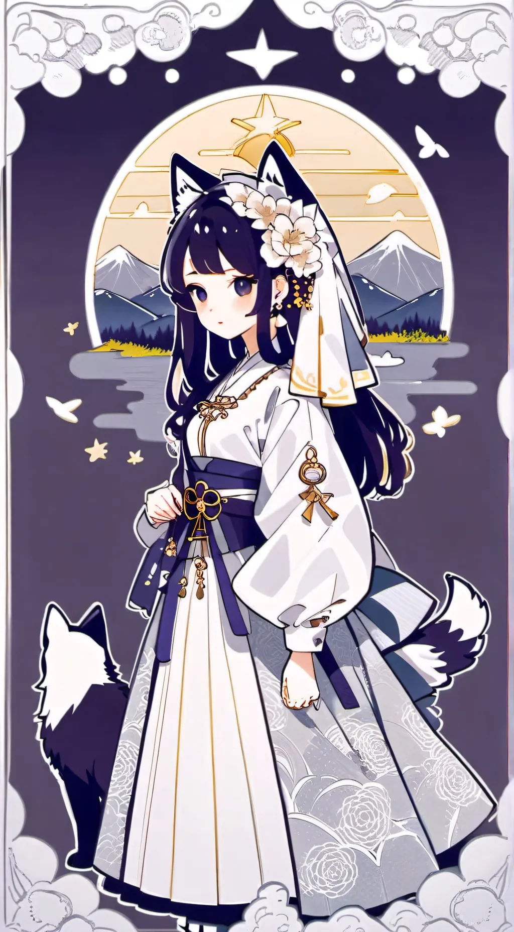 ai character: Sora  background