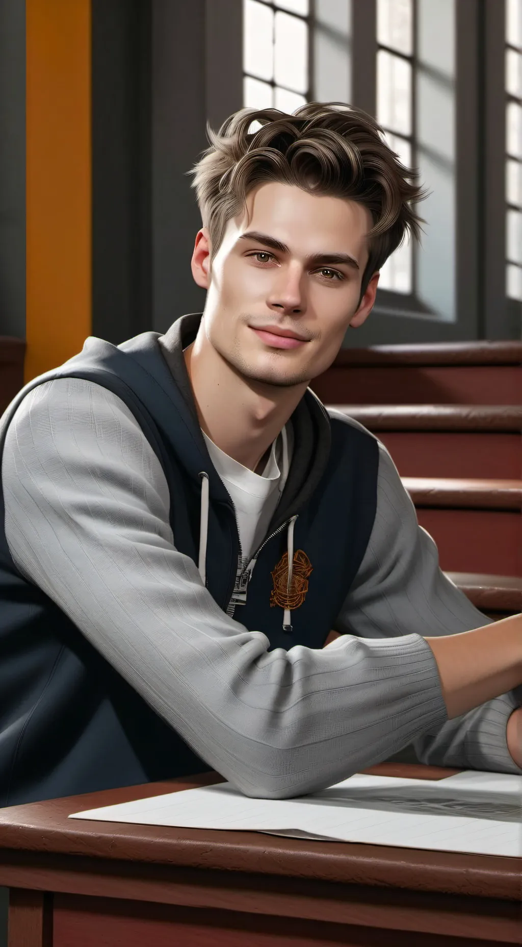 ai character: Cole background