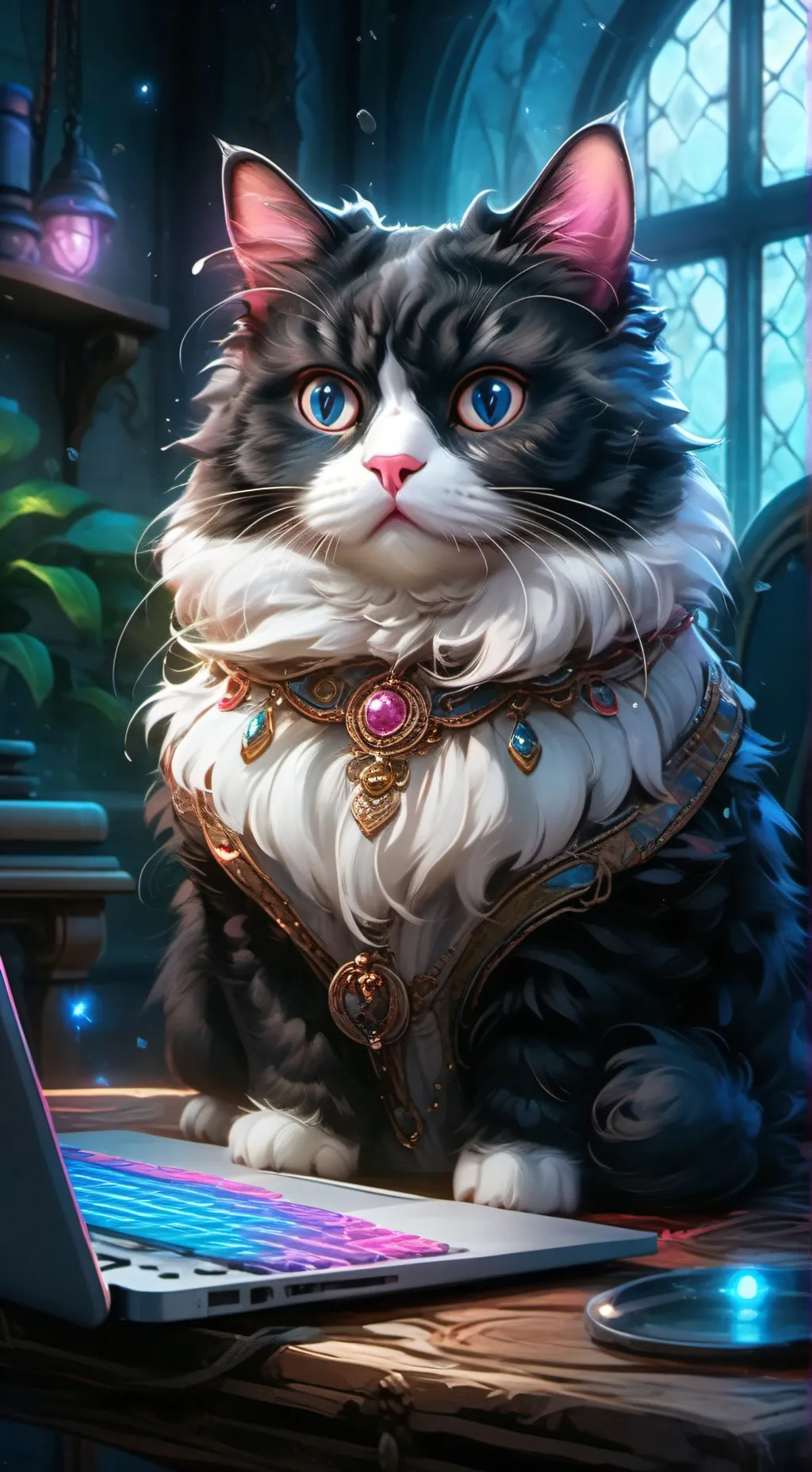 ai character: oreo background