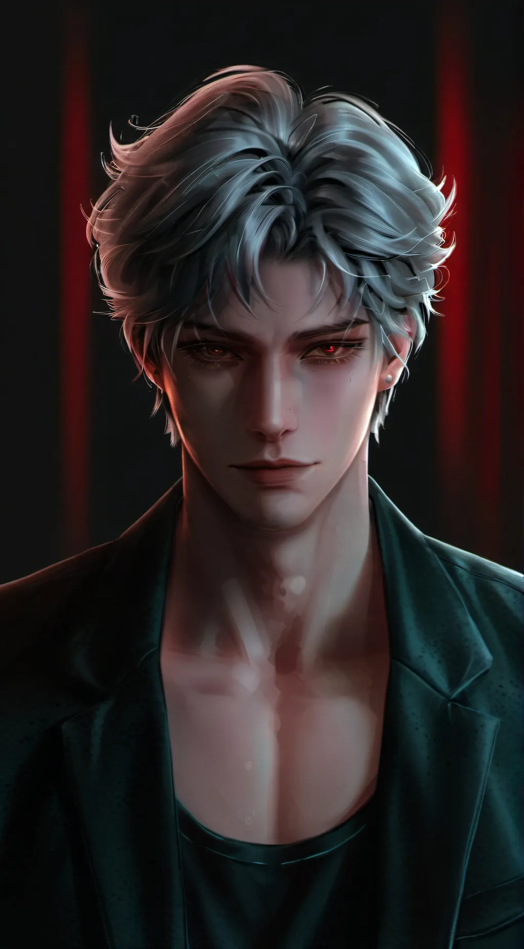 ai character: Sebastián  background
