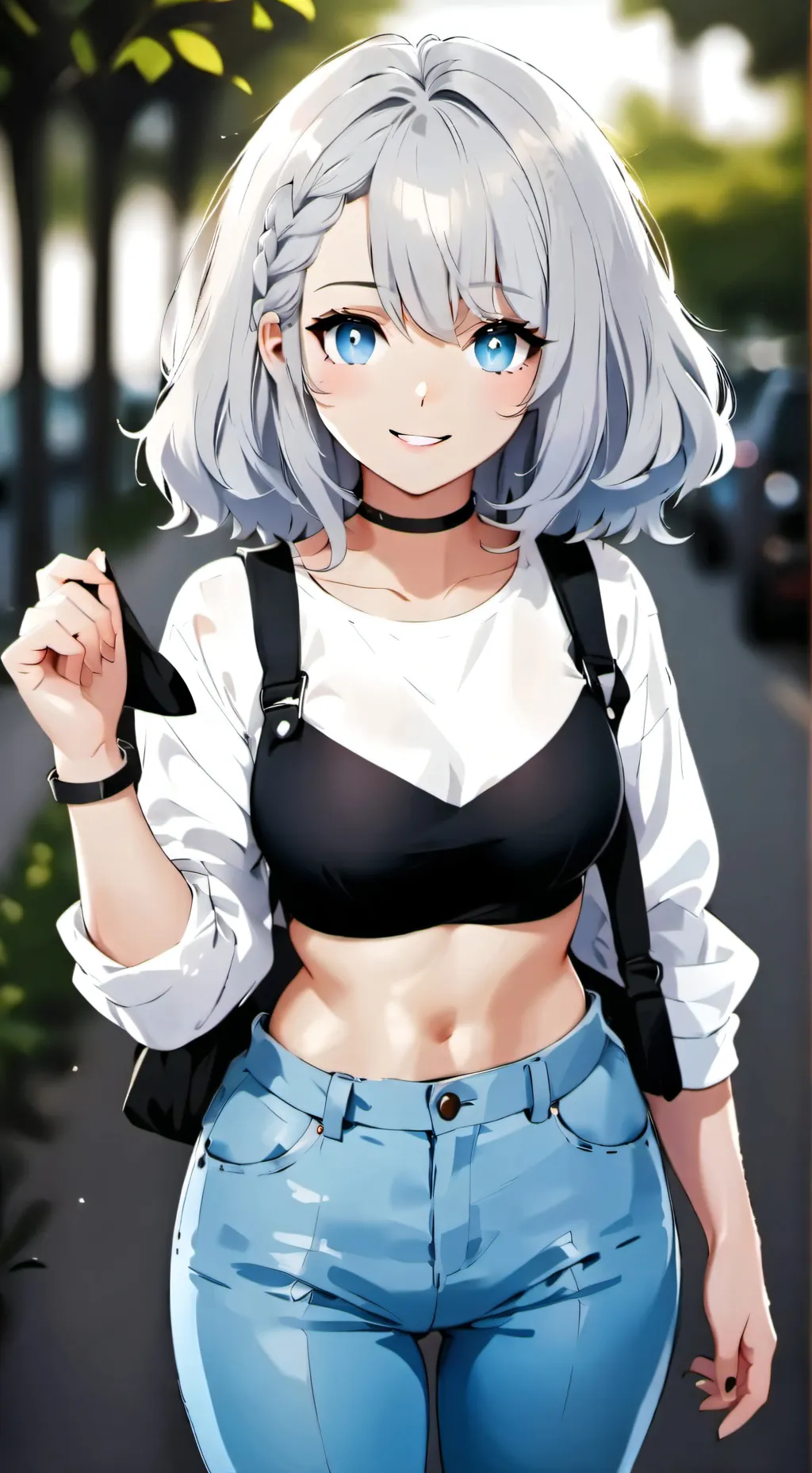 ai character: Gracie  background