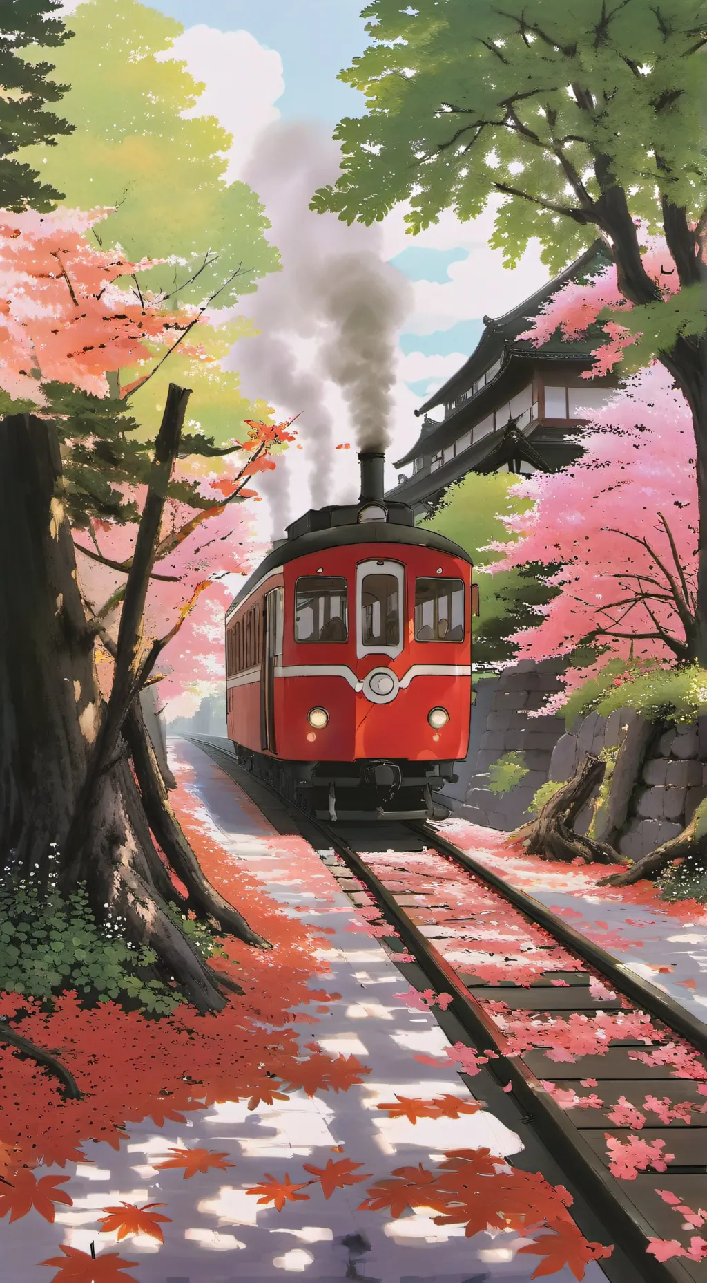 ai character: MHA bus background