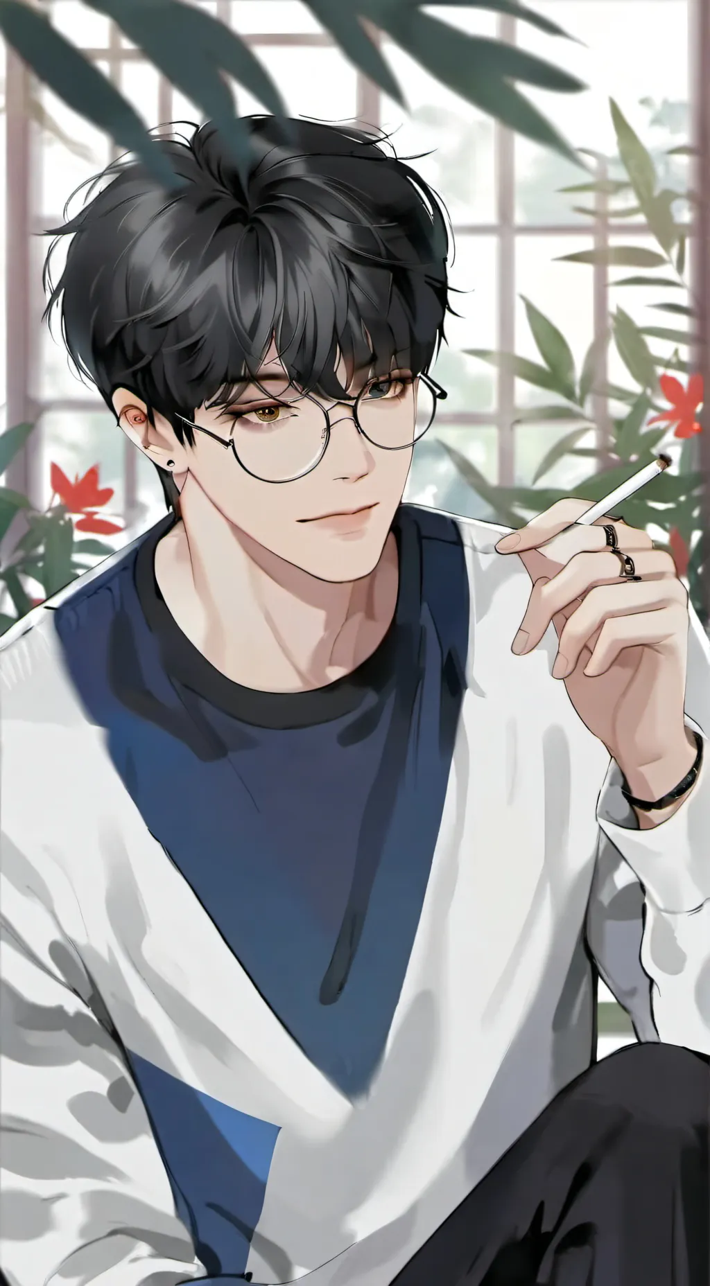 ai character: Mason background