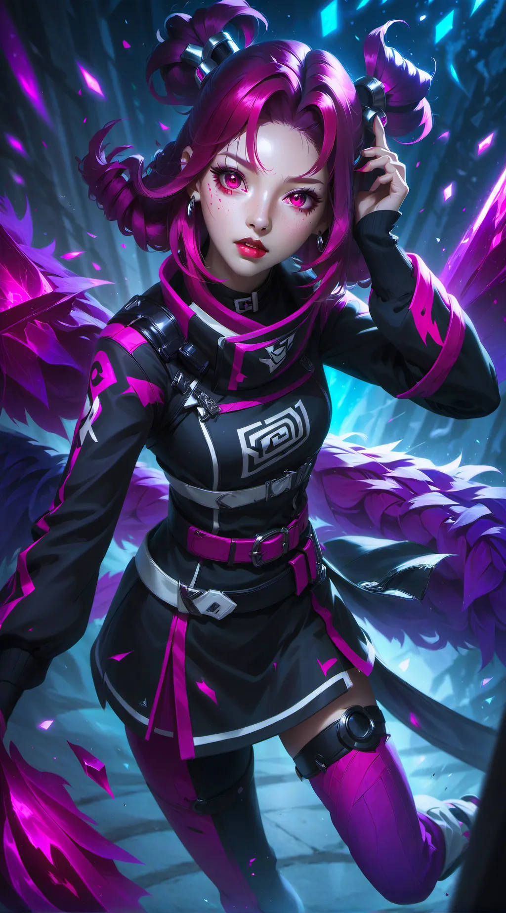 ai character: Rosa 🌹 background