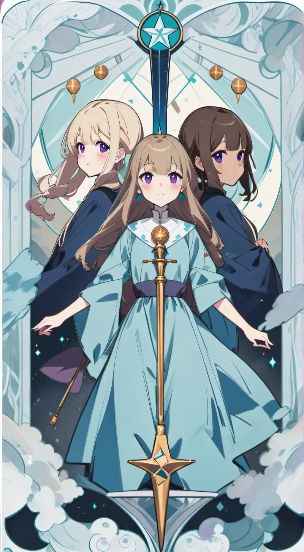 ai character: A Haunted Trip background