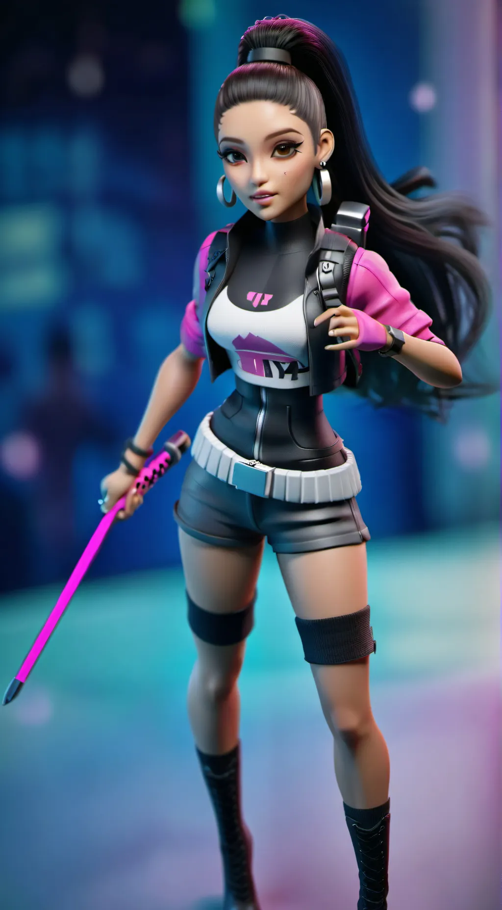 ai character: Rayne Udine background