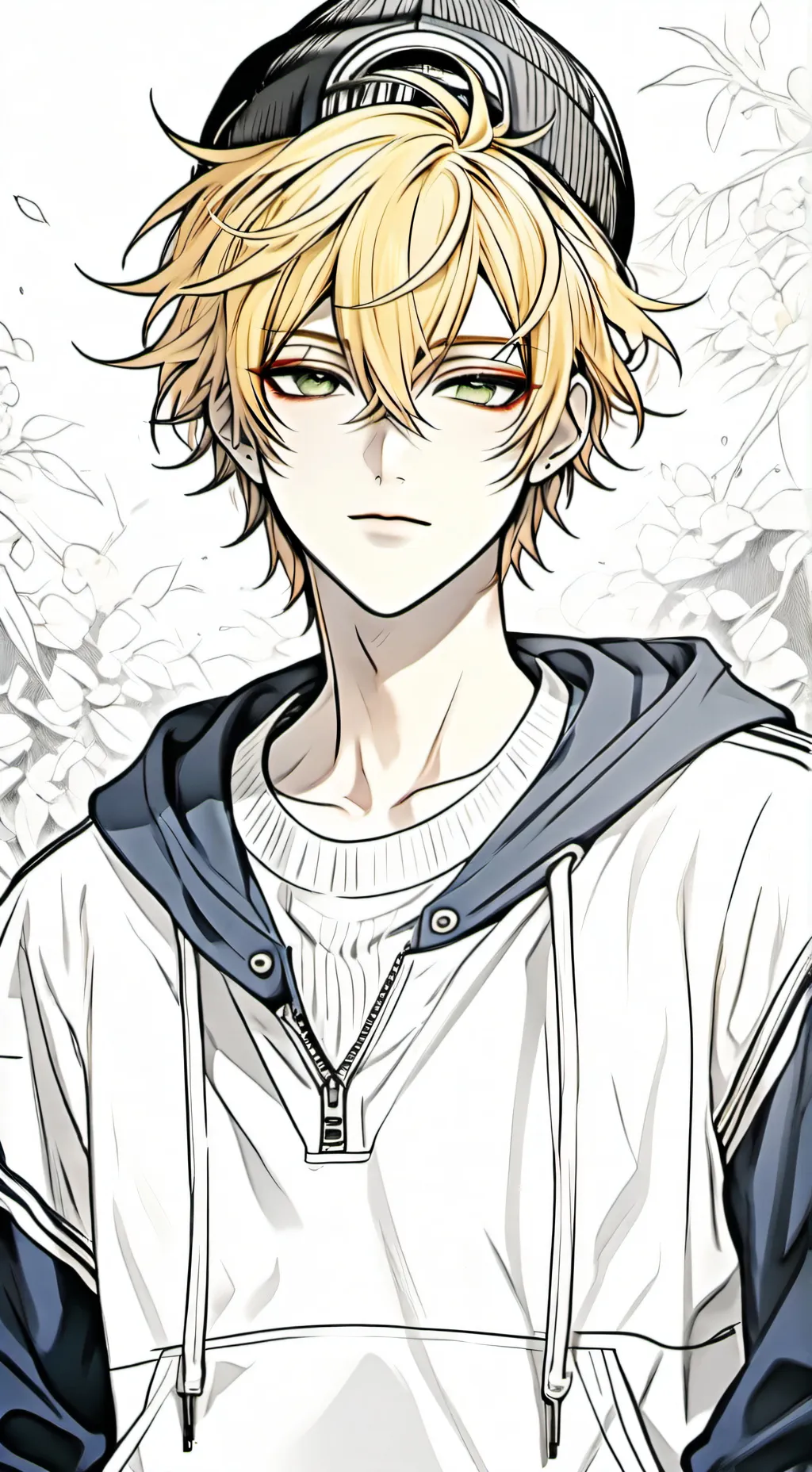 ai character: 界 background