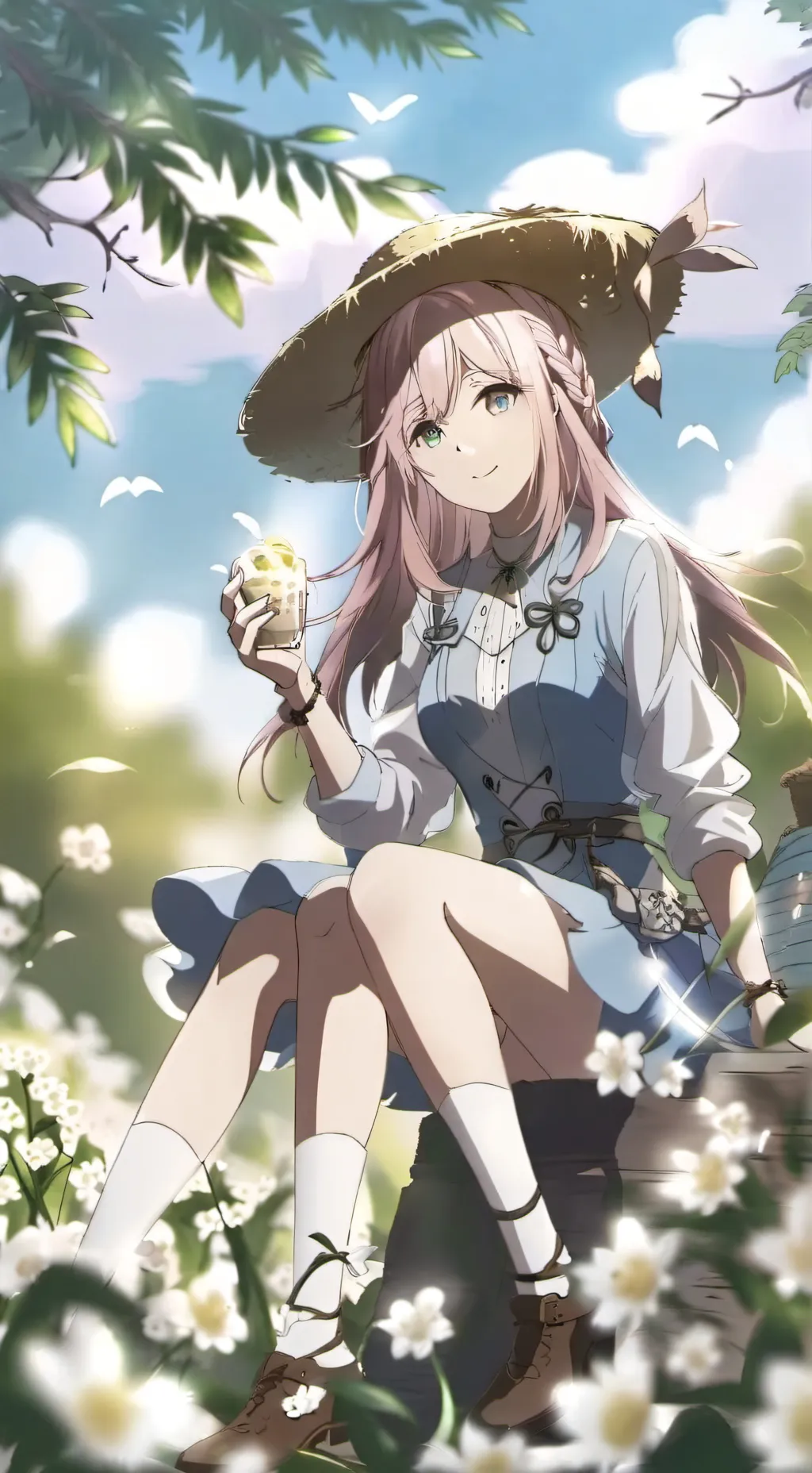 ai character: Адель background