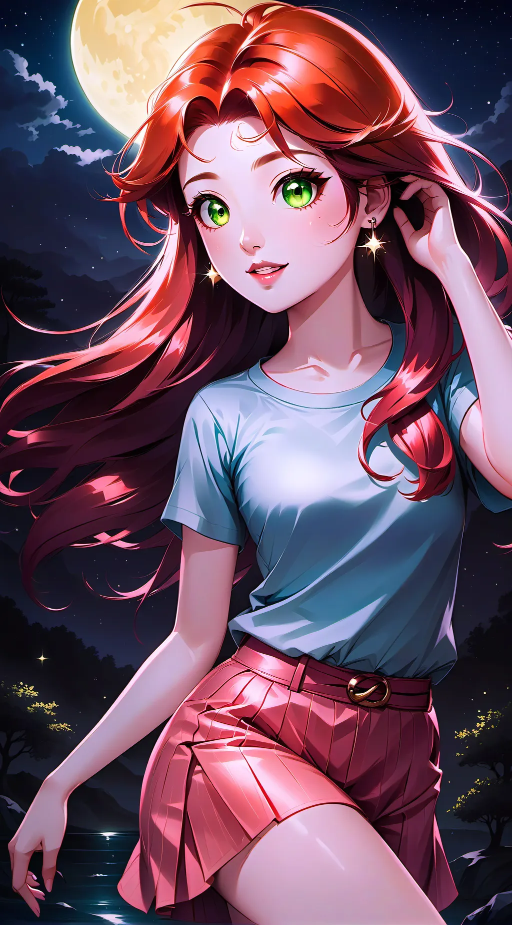 ai character: Elizabeth Afton background