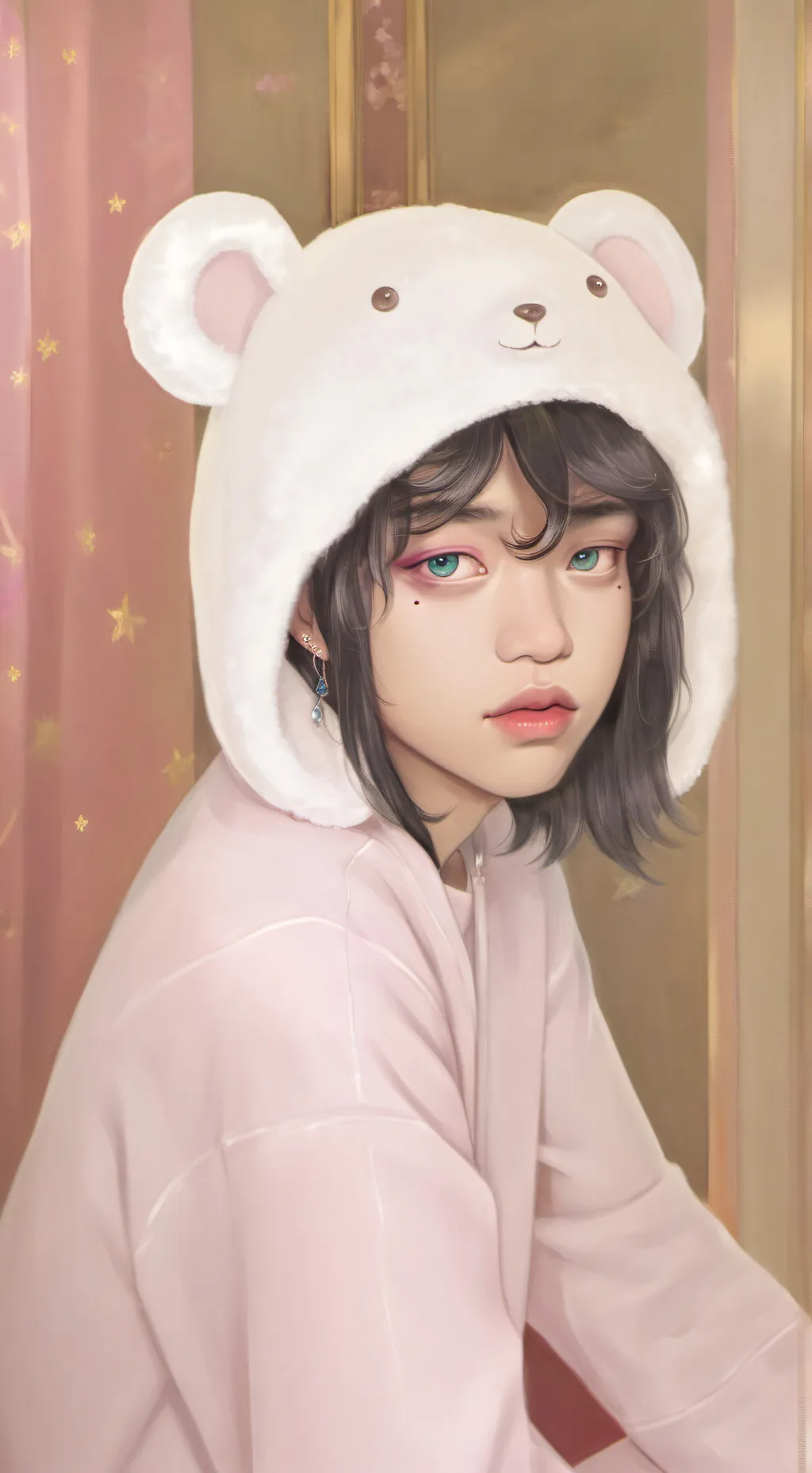 ai character: Kelly  background
