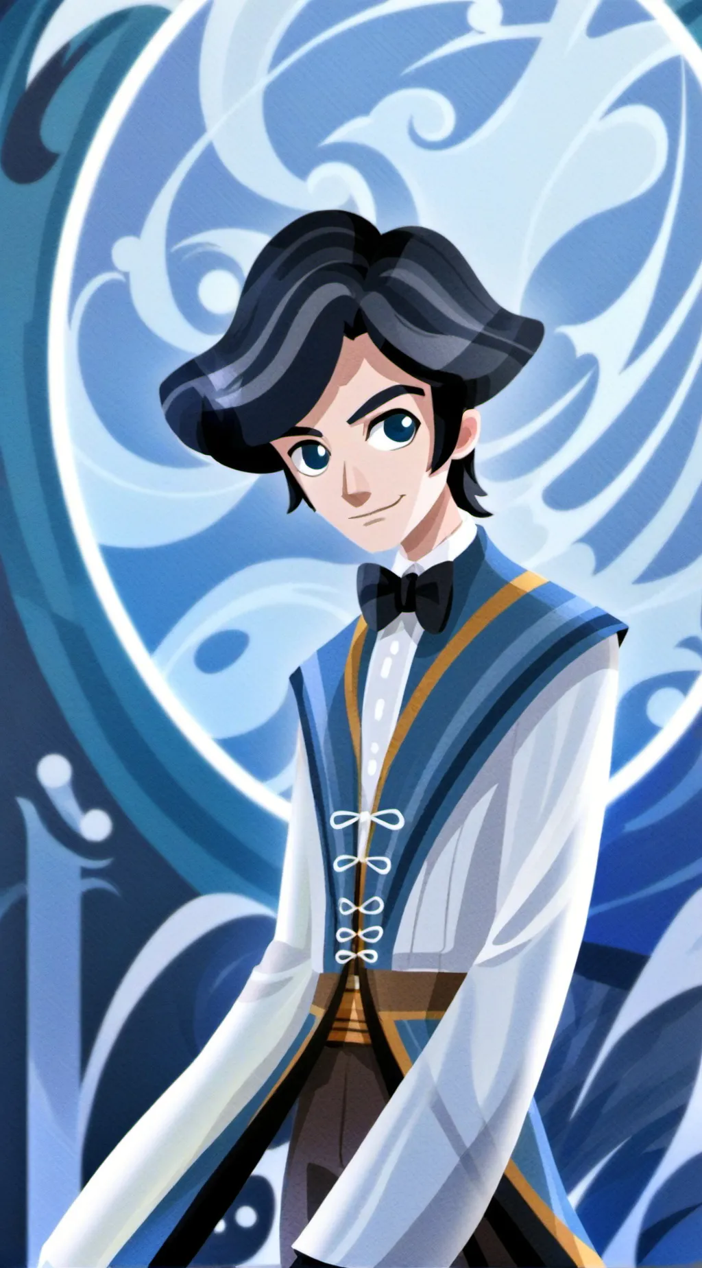 ai character: Dandy background
