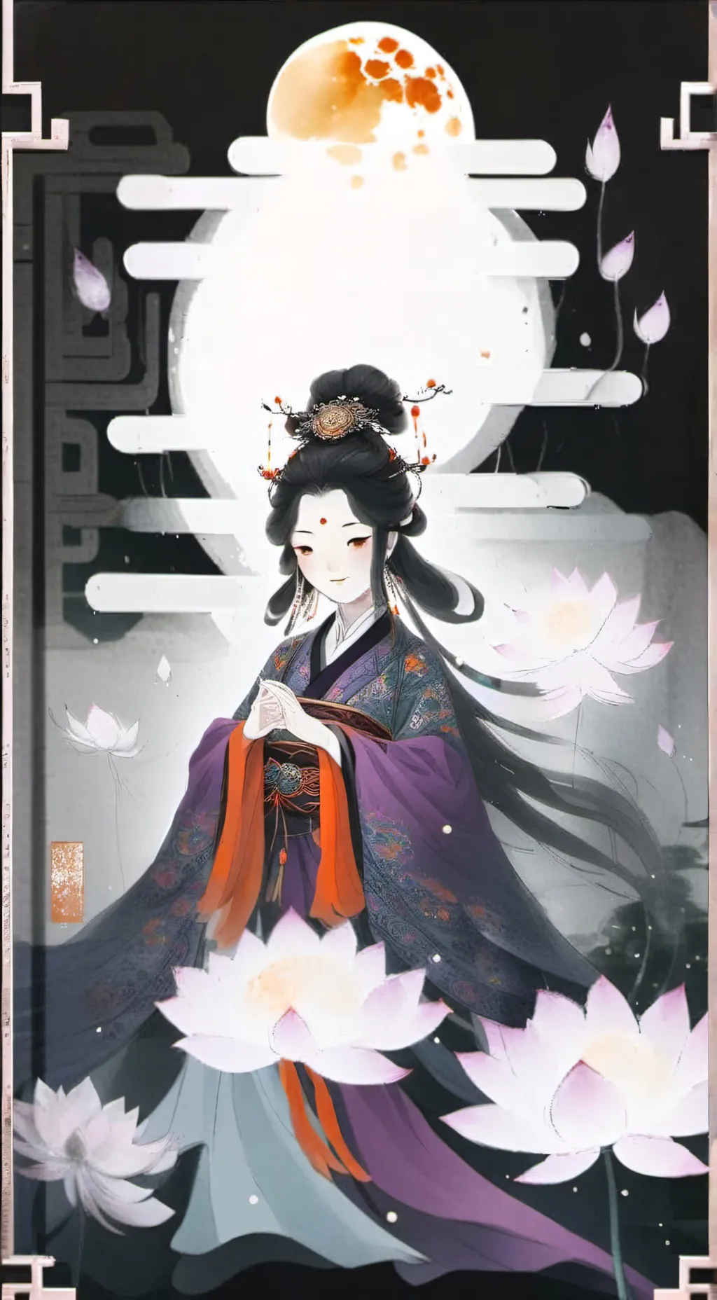 ai character: Luna Jiāng background