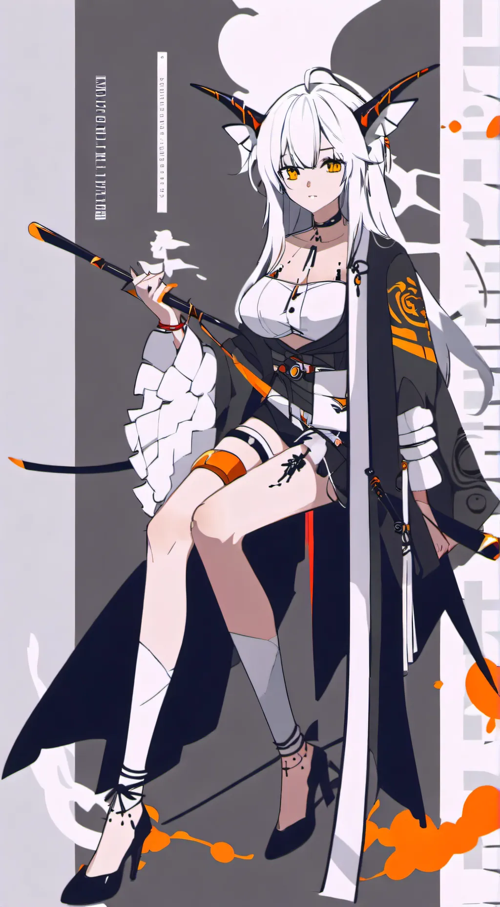 ai character: Fwench fwy background