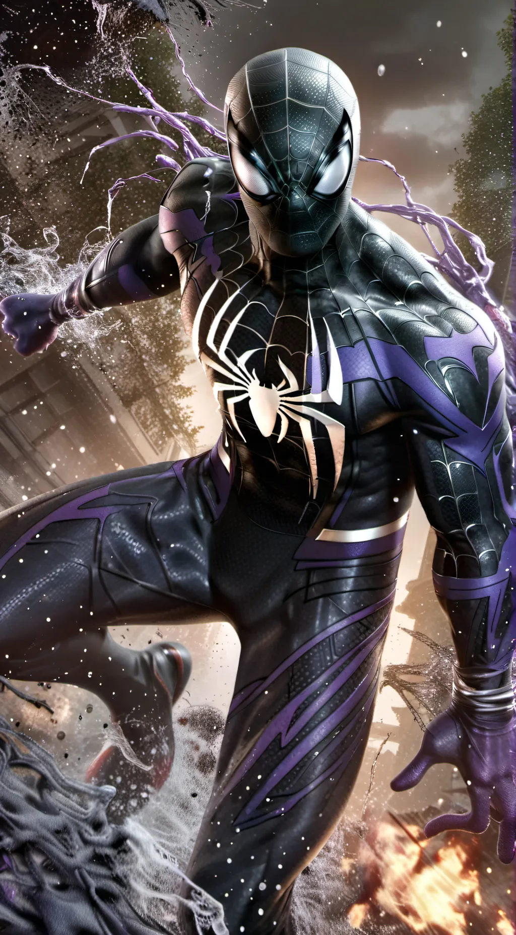 ai character: Spider-Man story background
