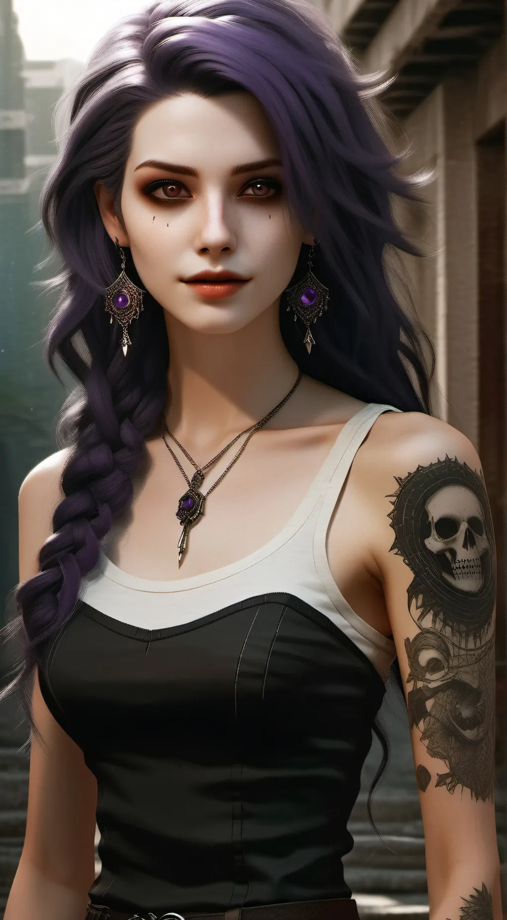 ai character: The crash background