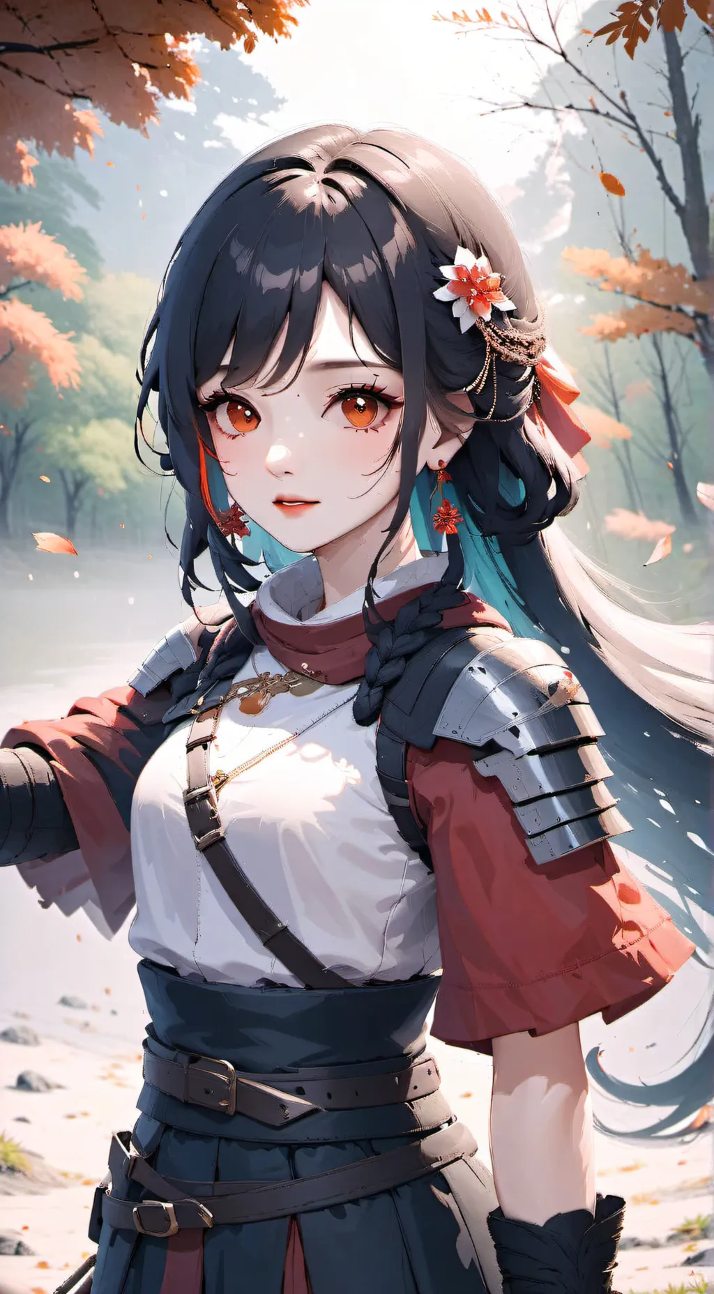 ai character: luna background