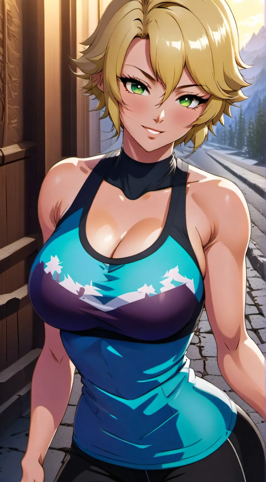 ai character: Anya Storm background