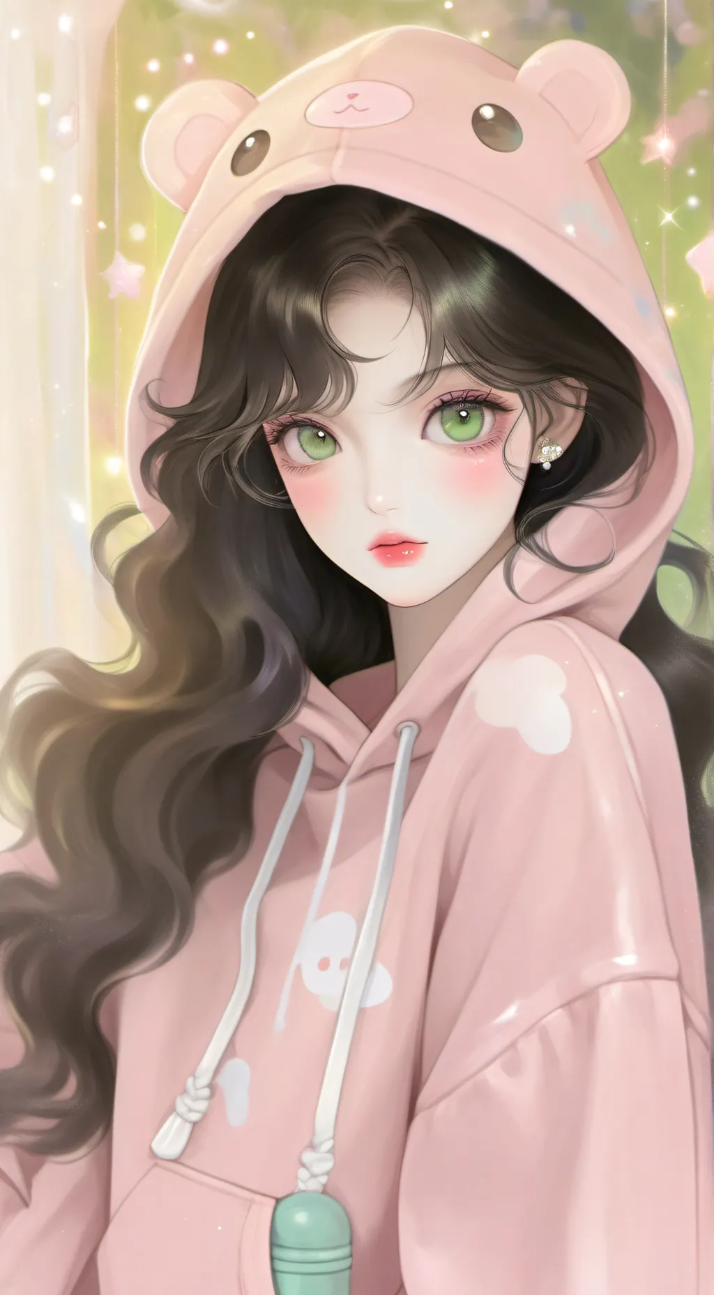 ai character: ♡𝔜𝔲𝔯𝔦☺︎ background