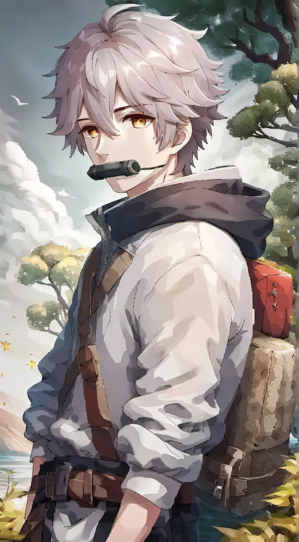 ai character: Ares background