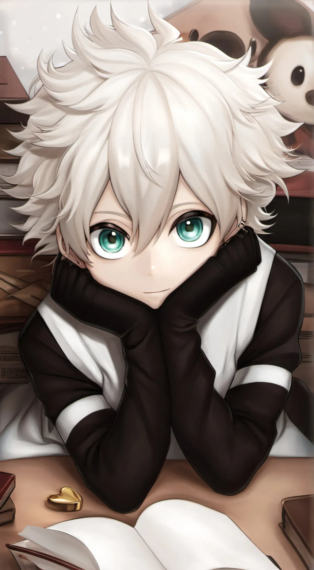 ai character: bakugo background