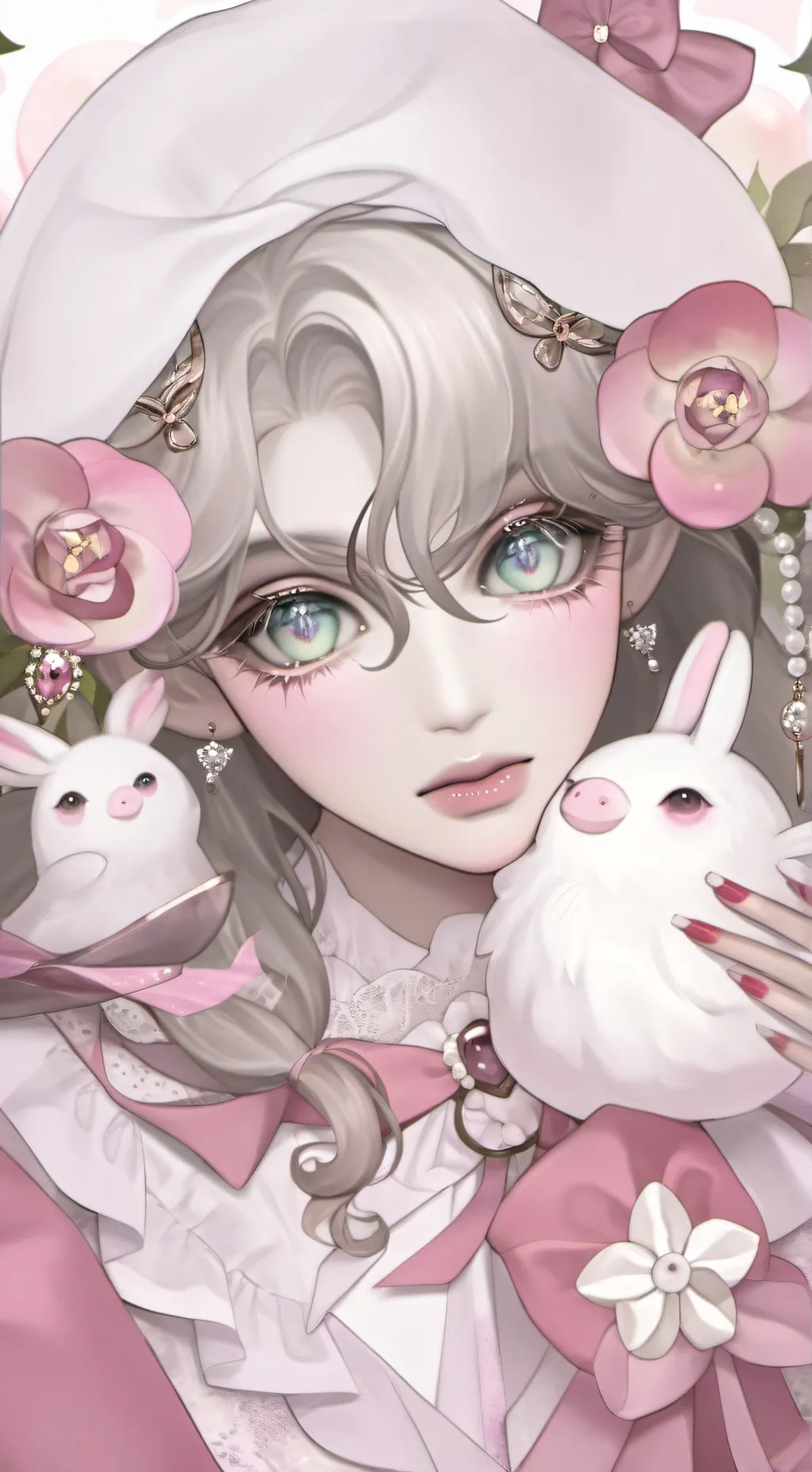 ai character: Ruchika ¥💞 background