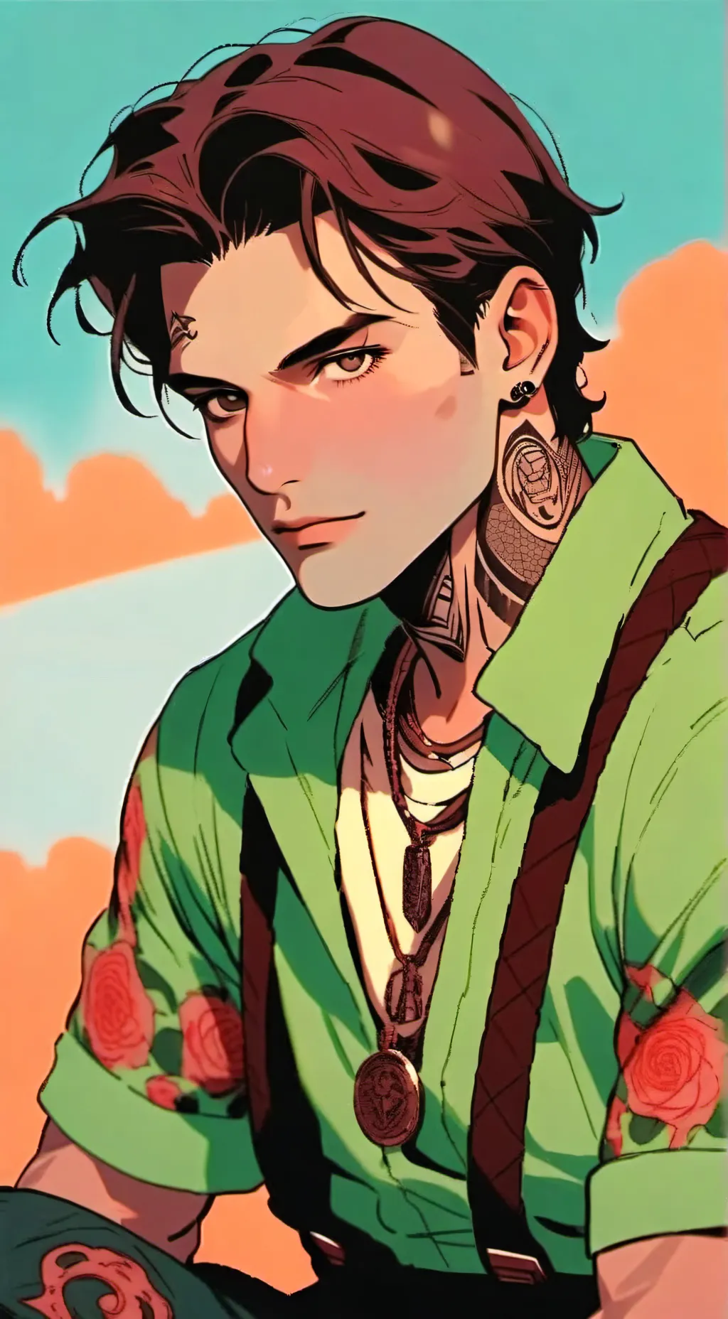 ai character: 💫John💫 background