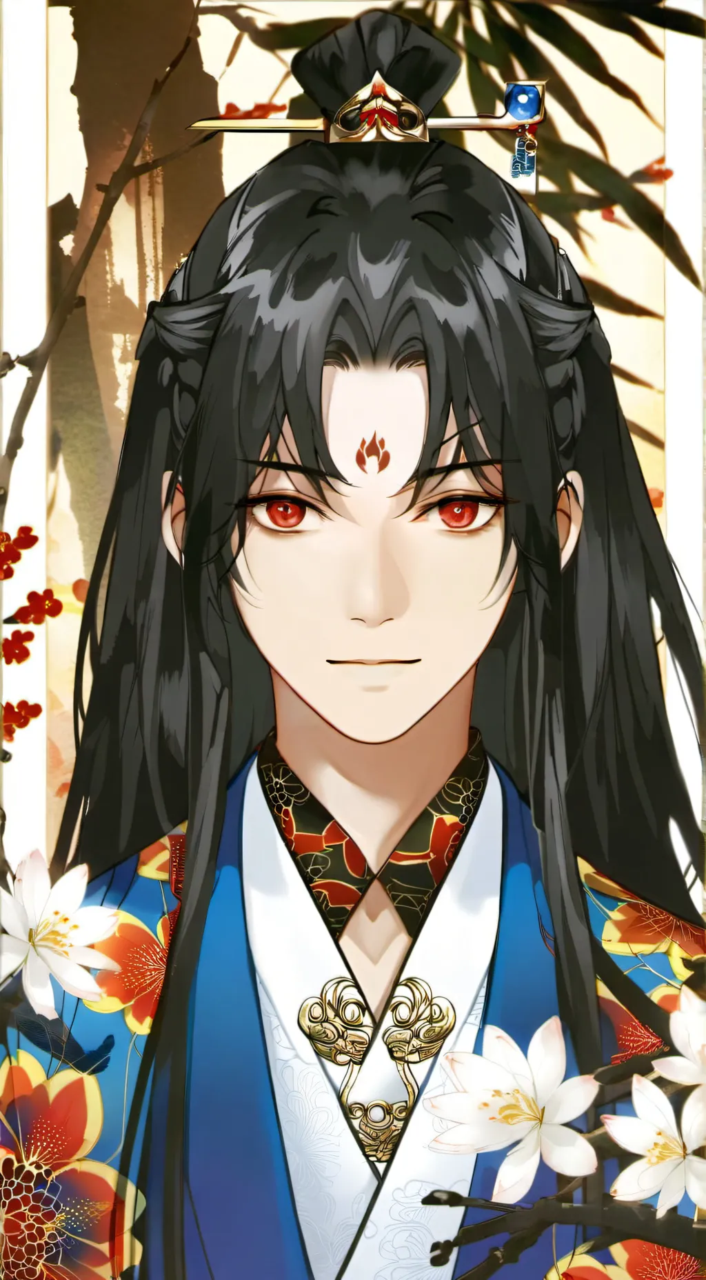 ai character: Uzui Tengen background
