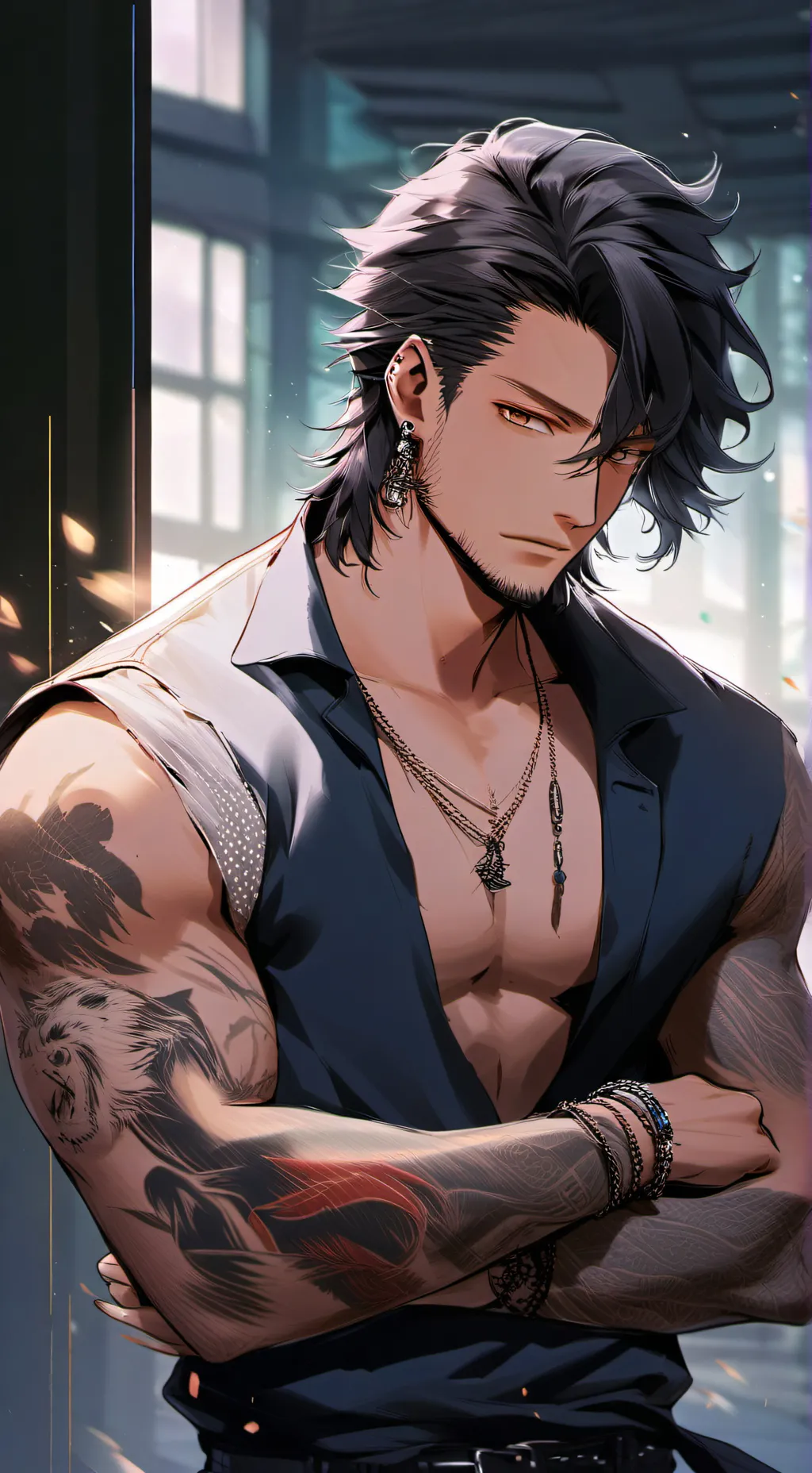 ai character: Zacharia Zedd background