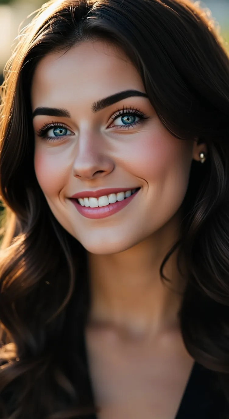 ai character: Christine Davis  background