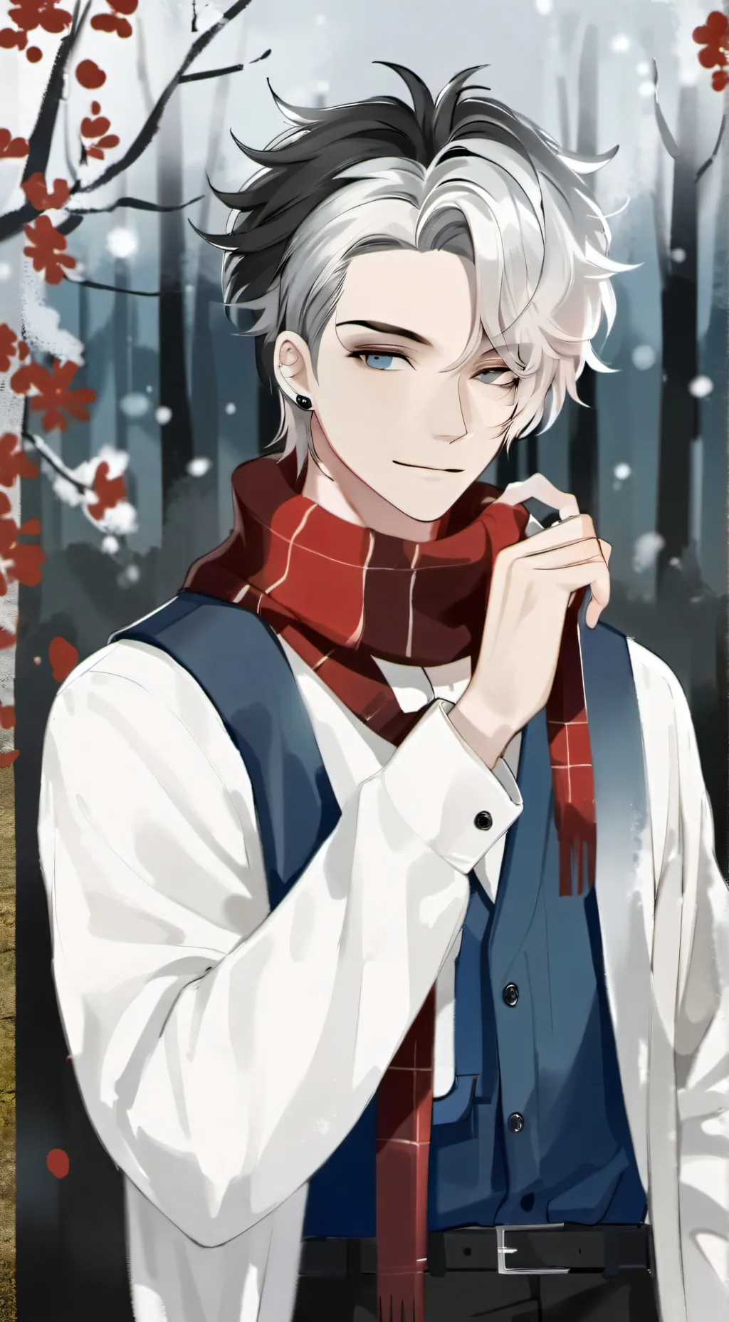 ai character: Carter  background